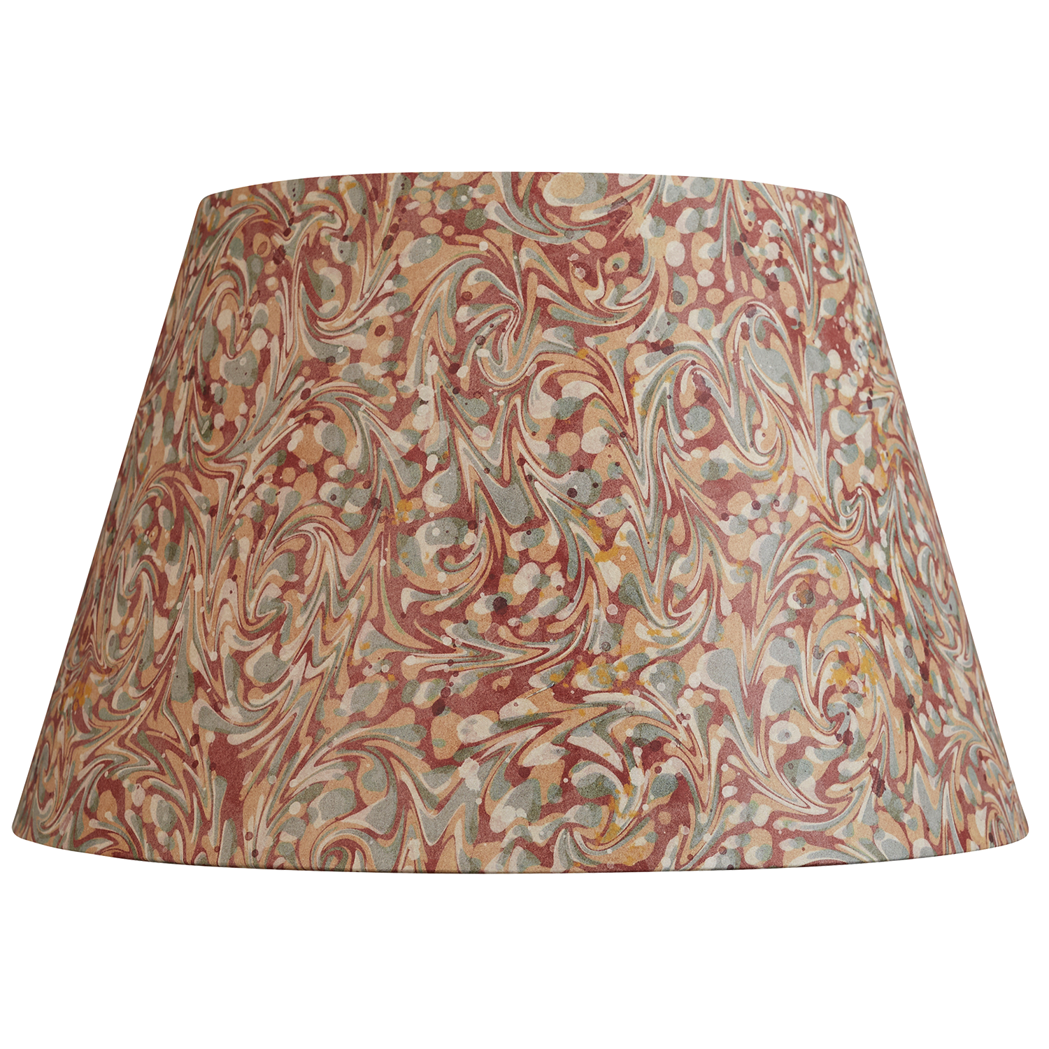 14" Lampshade: Marble Terracotta