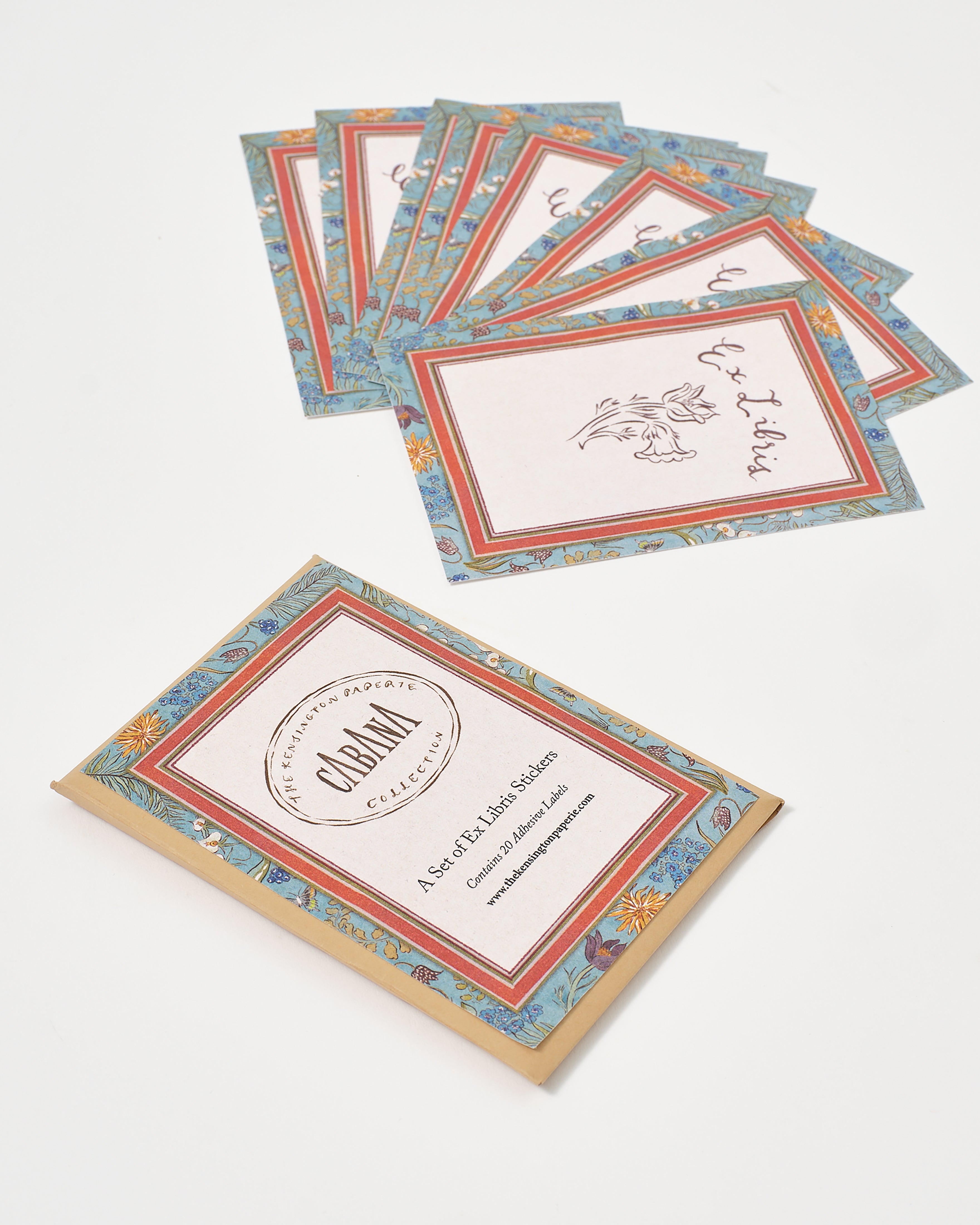 TKP x Cabana Set of 20 Ex Libris Stickers