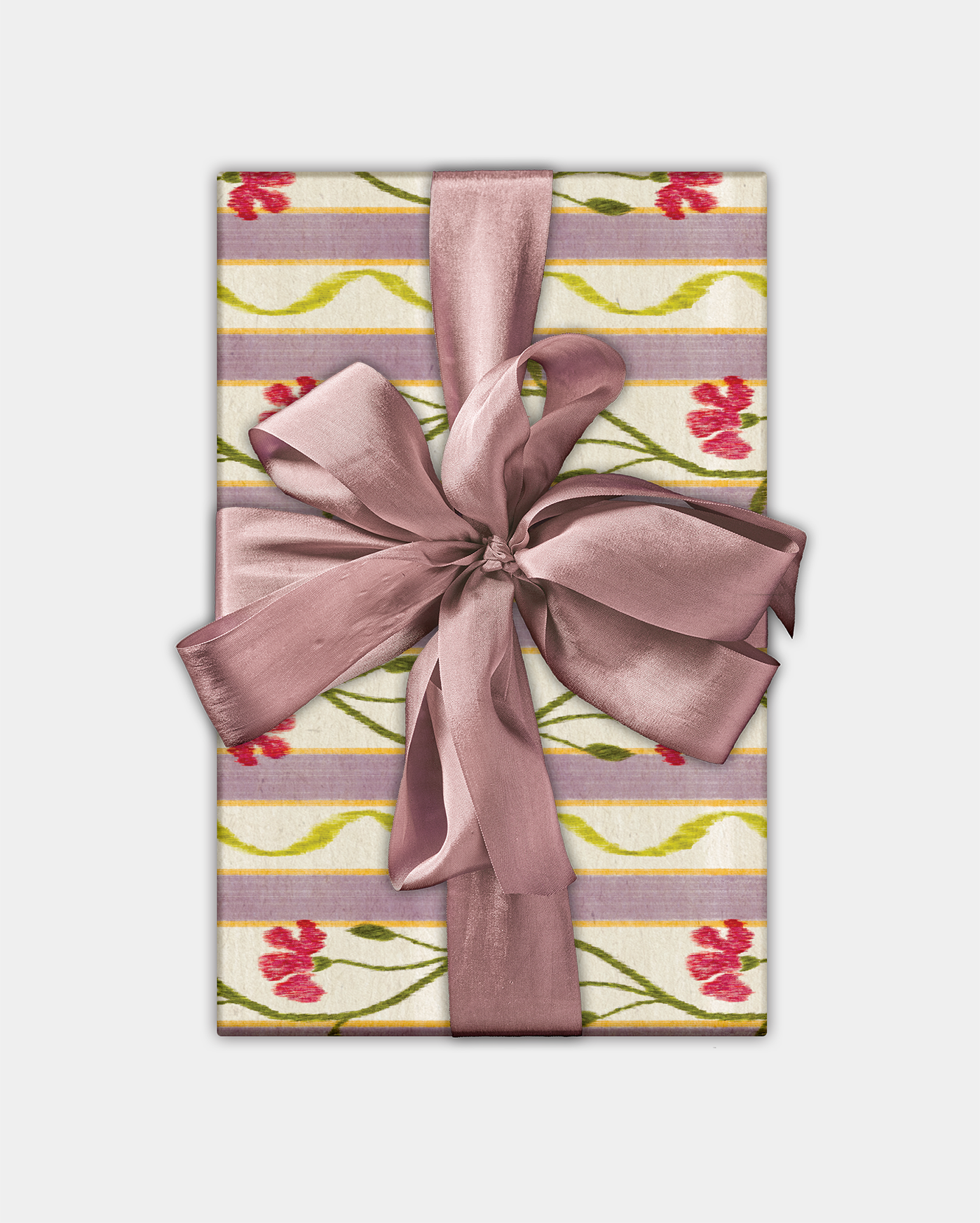 Wrapping Paper Roll: Ikat Rose