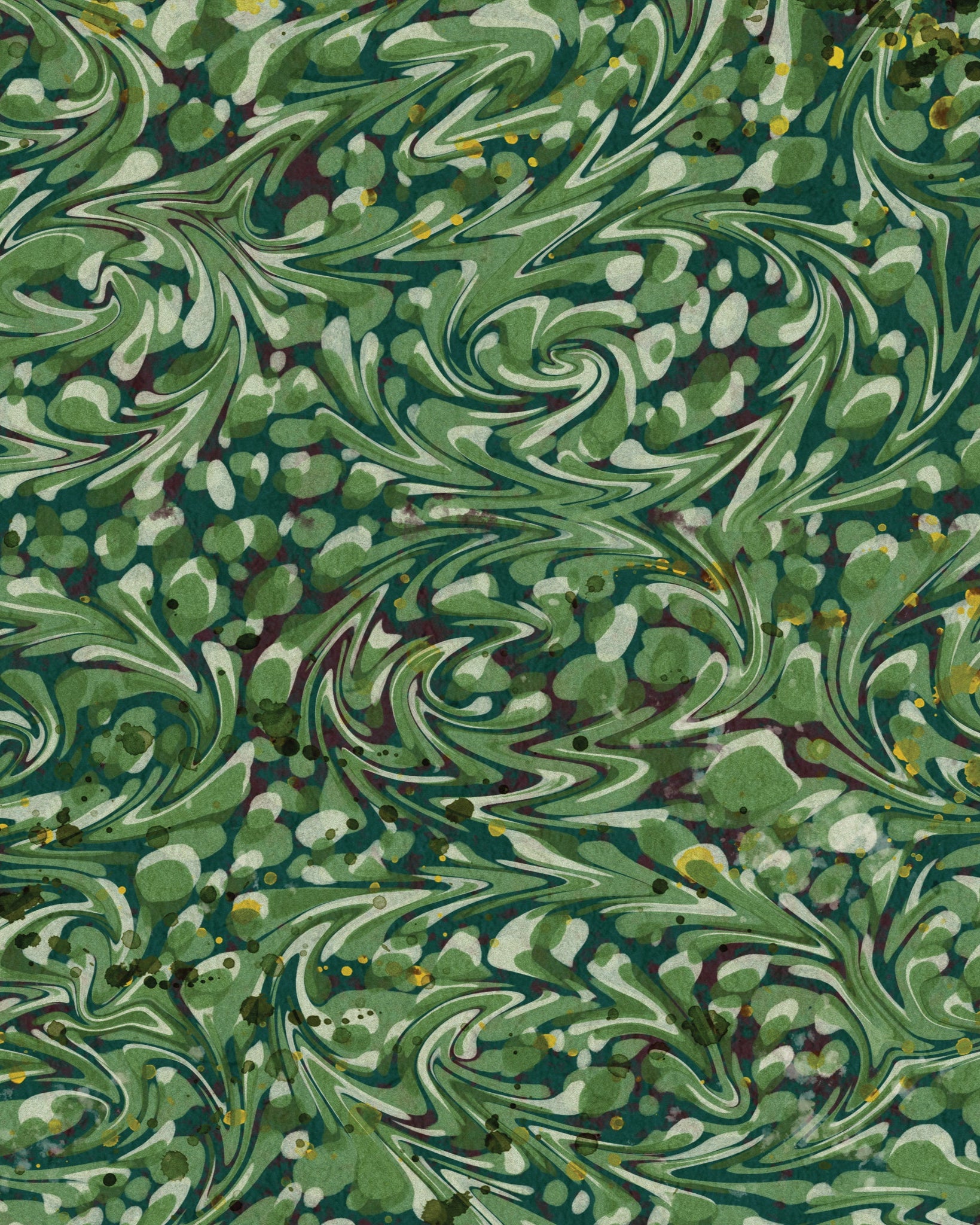 a flat shot of The Kensington Paperie marble farsetti