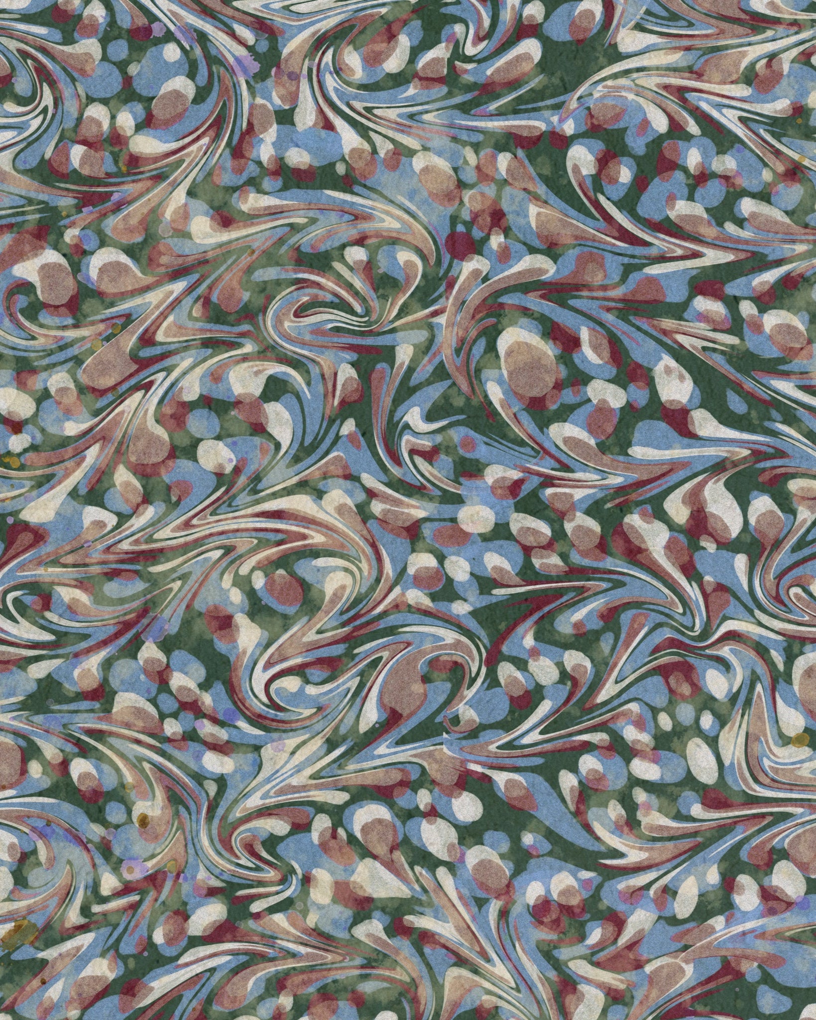 a flat shot of The Kensington Paperie marble zaffo