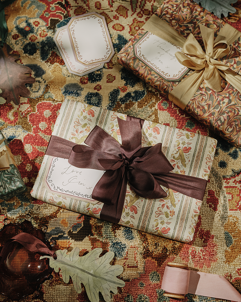 Wrapping Paper Roll: Hudson Nutmeg