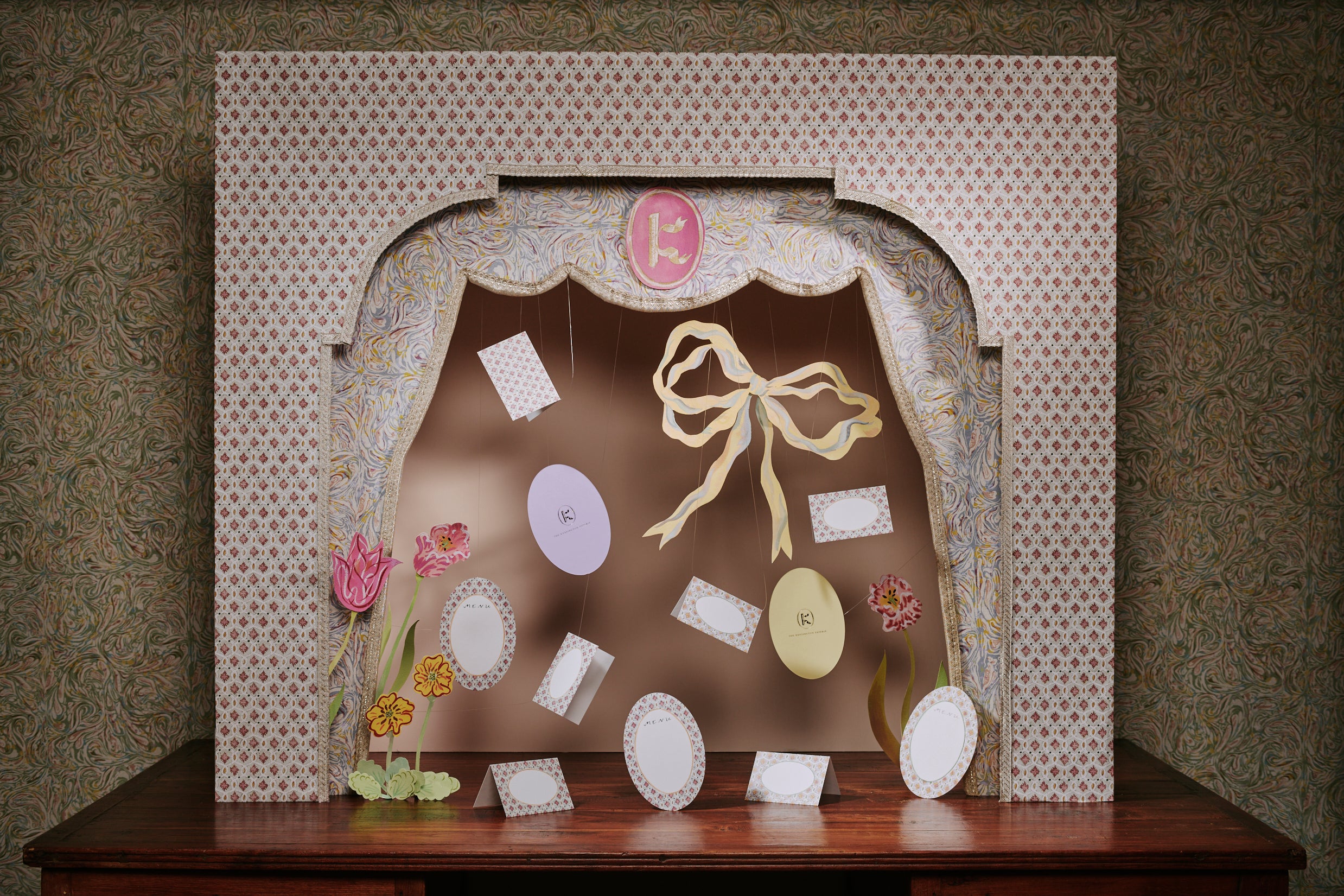 Menu & Place Card Set: Neville Chain