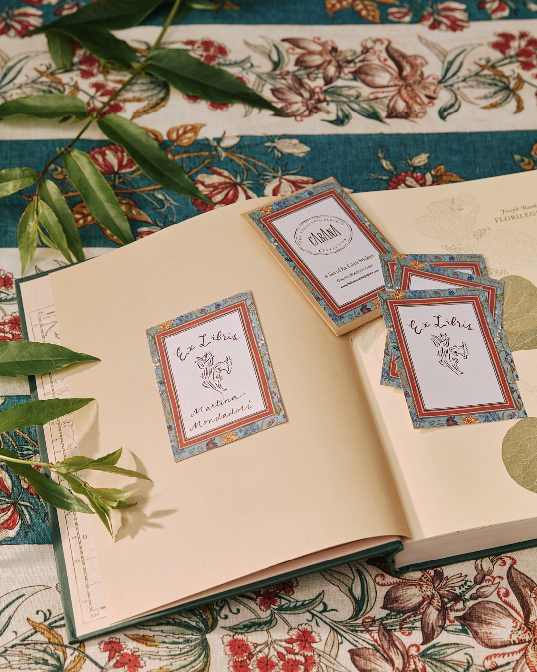 TKP x Cabana Set of 20 Ex Libris Stickers
