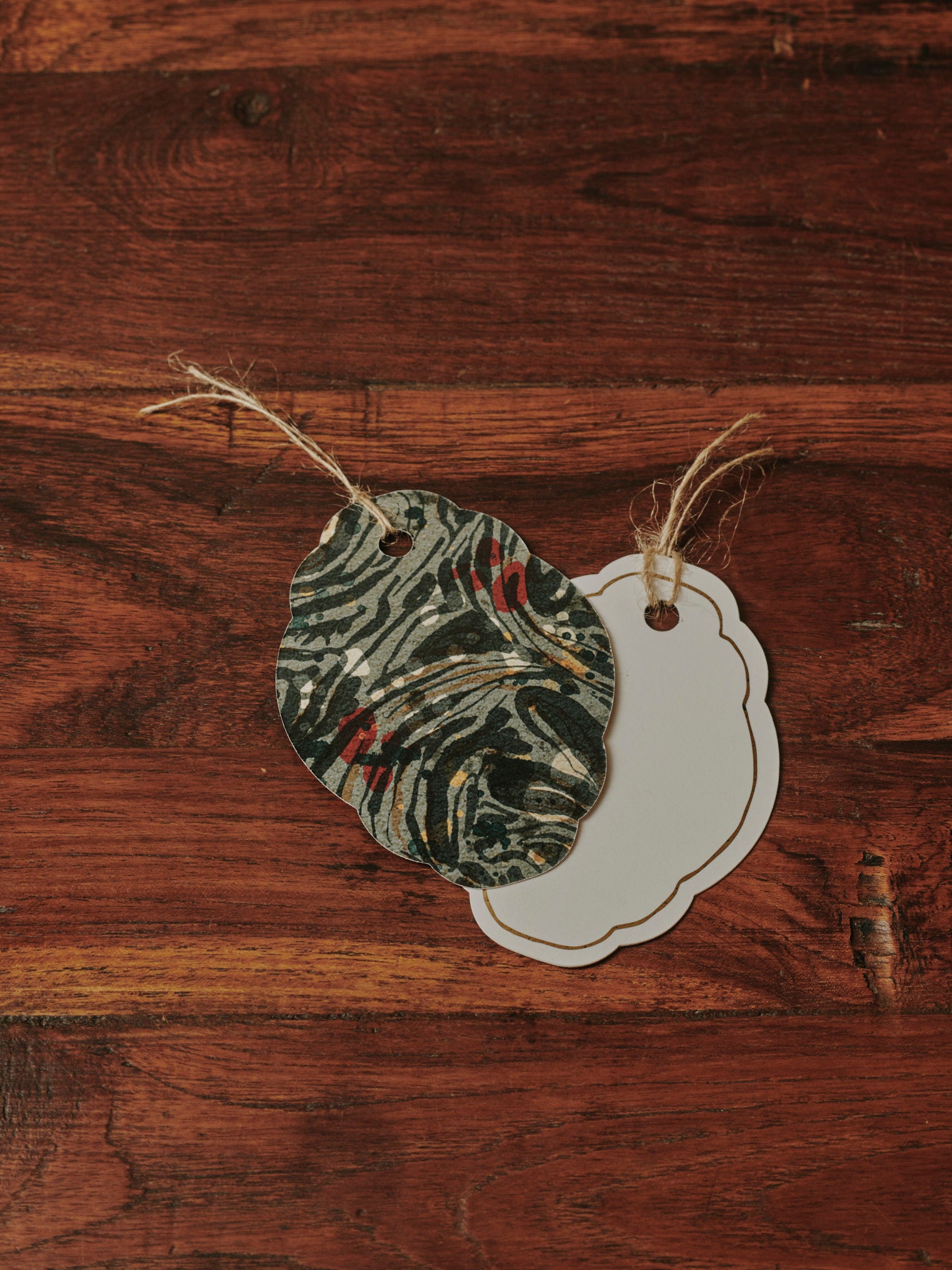 Christmas Wrapping Kit - Marble Emerald