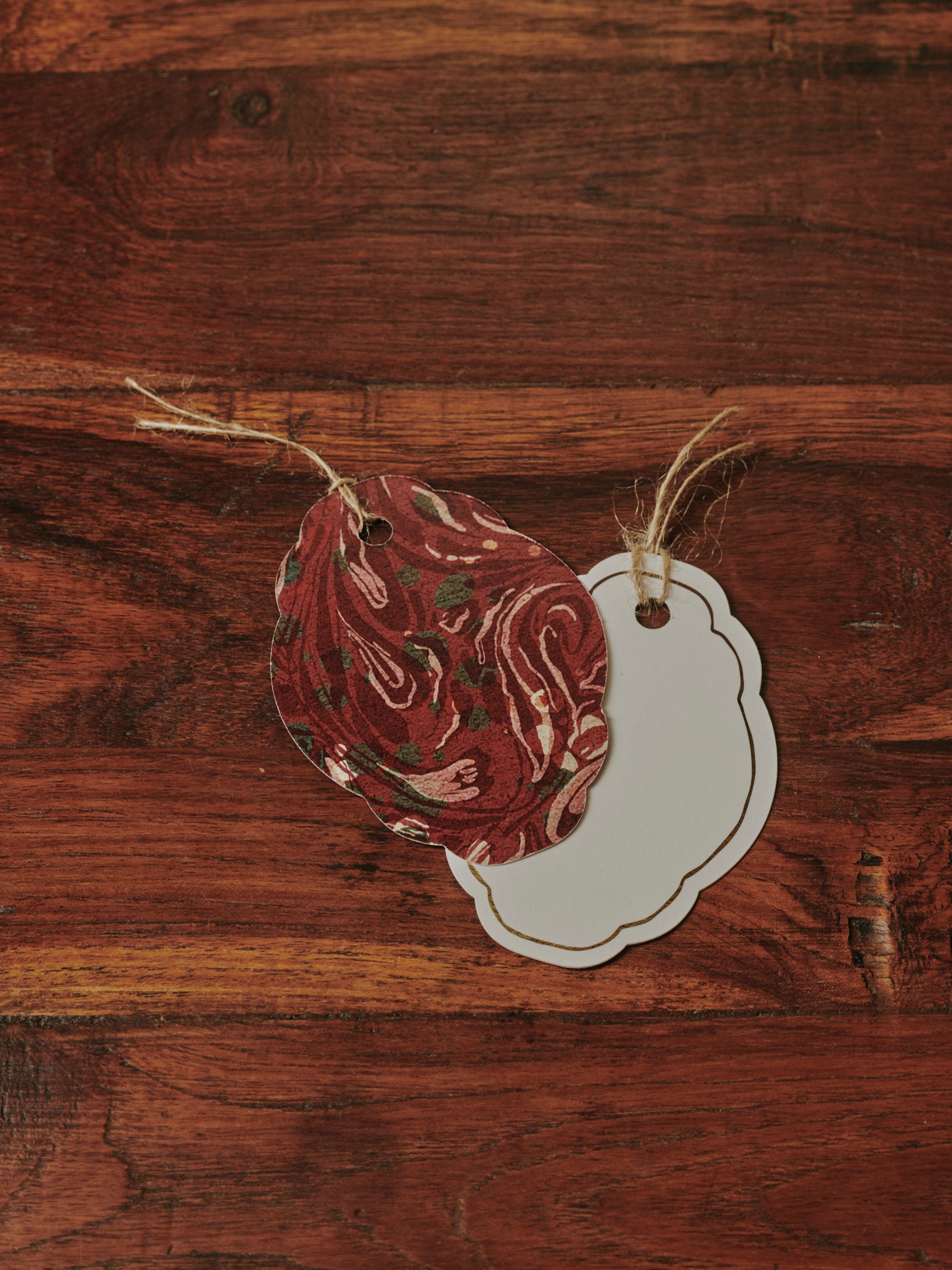 Christmas Wrapping Kit - Marble Ruby