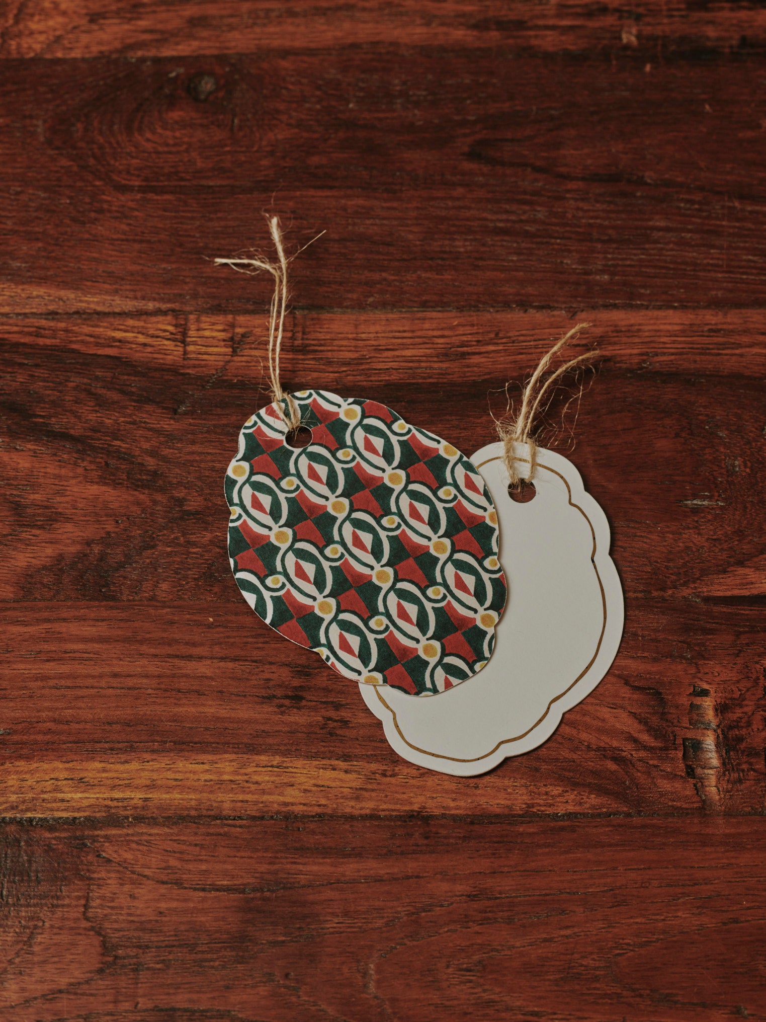 Christmas Wrapping Kit - Sandalwood Block