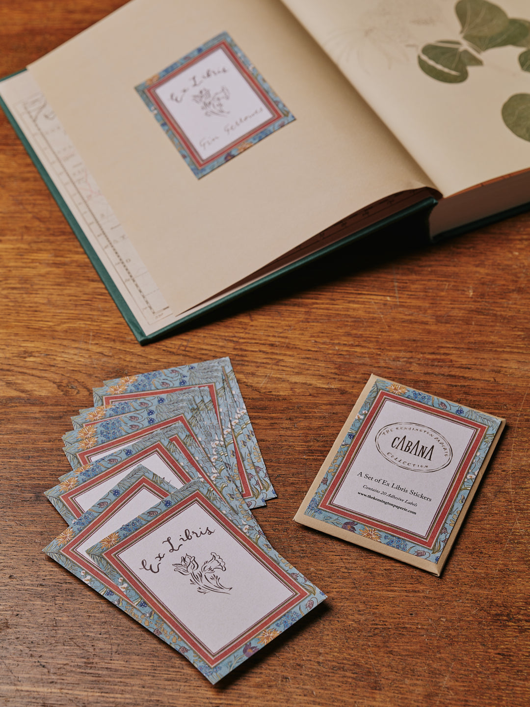 TKP x Cabana Set of 20 Ex Libris Stickers