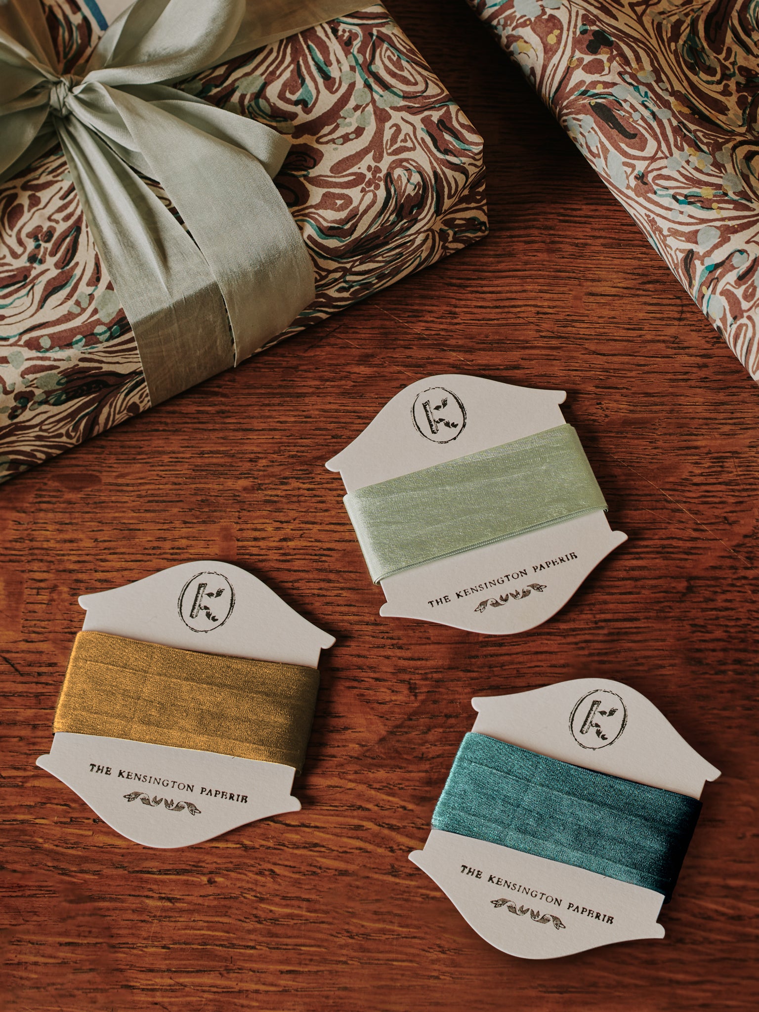 Trio of Silk Ribbons: Trieste