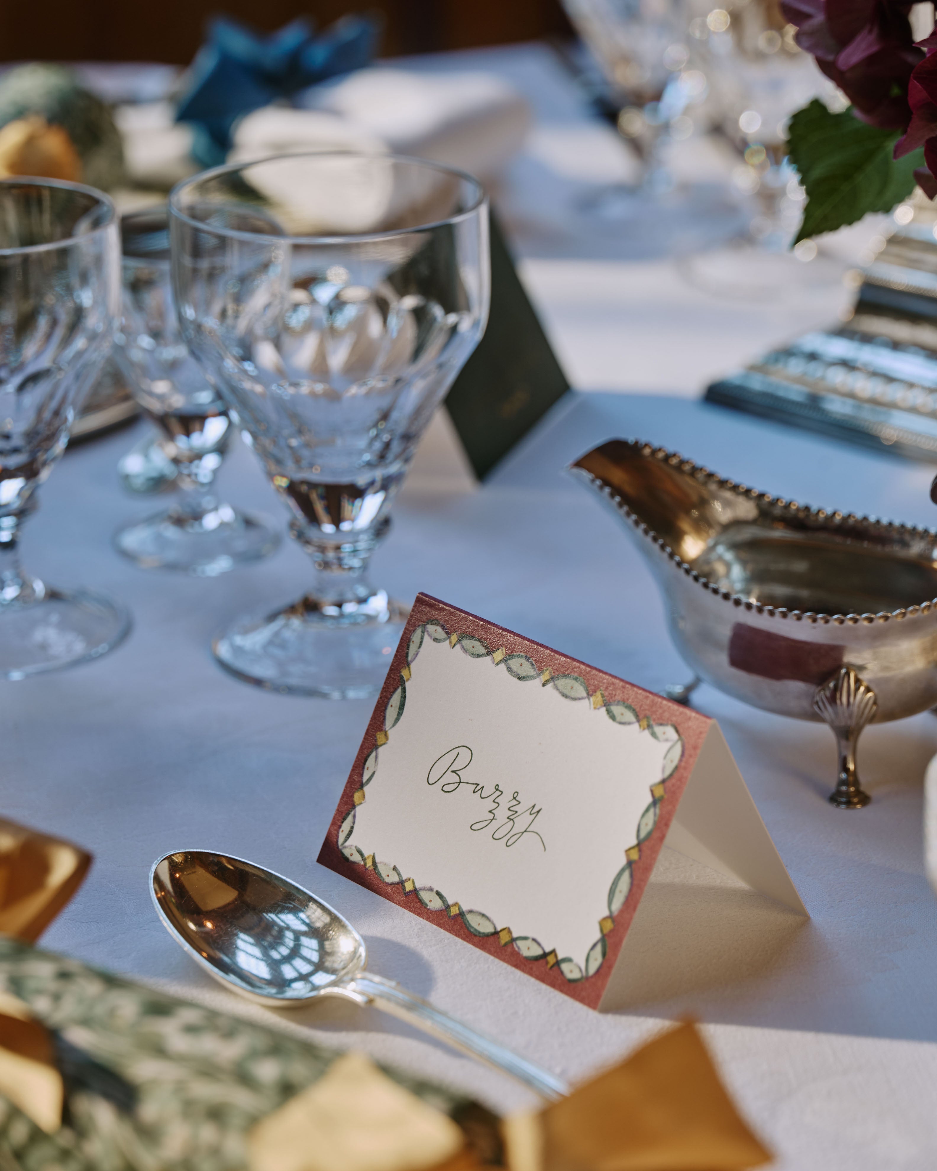 Set of 12 Place Cards: Colwyn