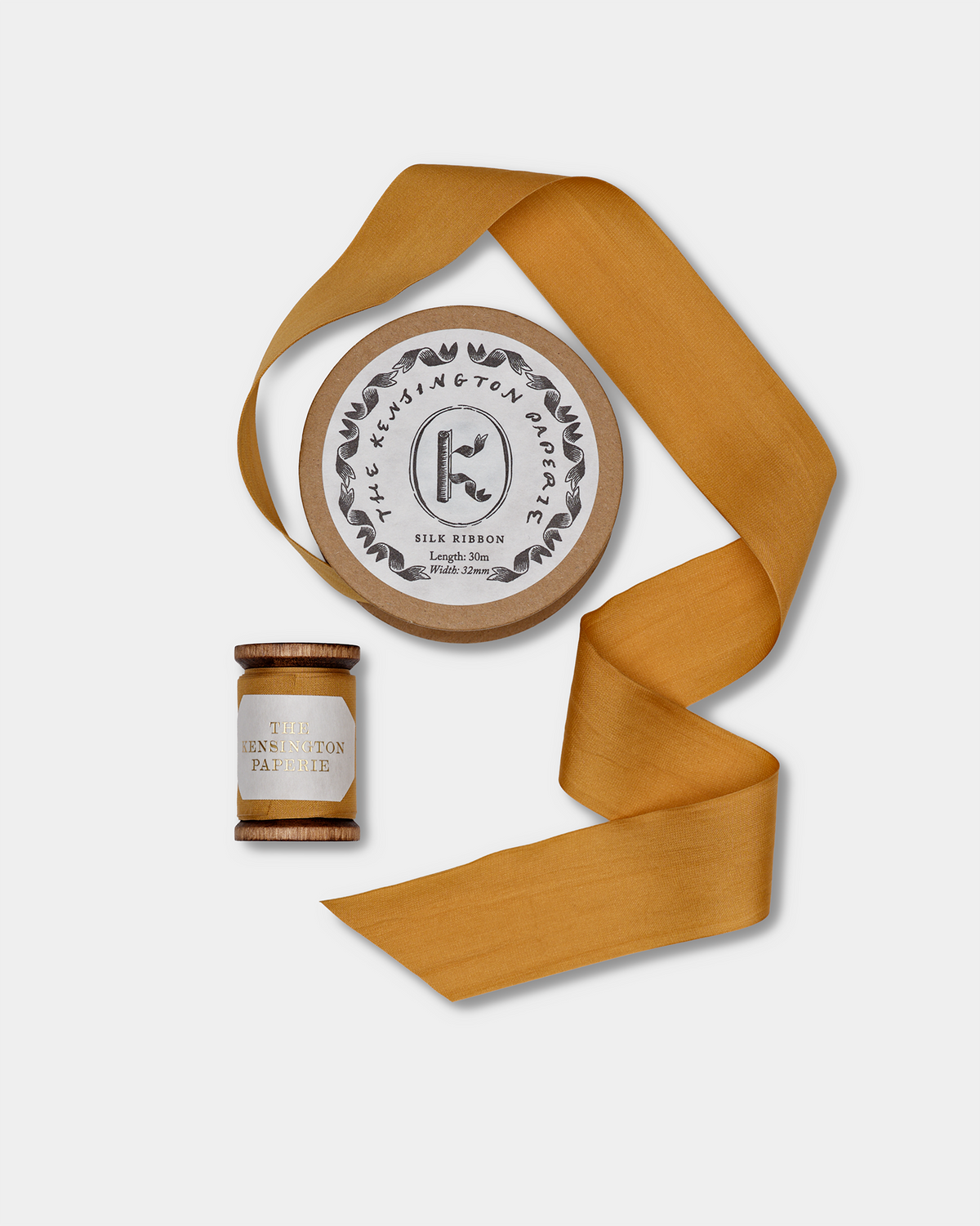 Silk Ribbon: Mustard