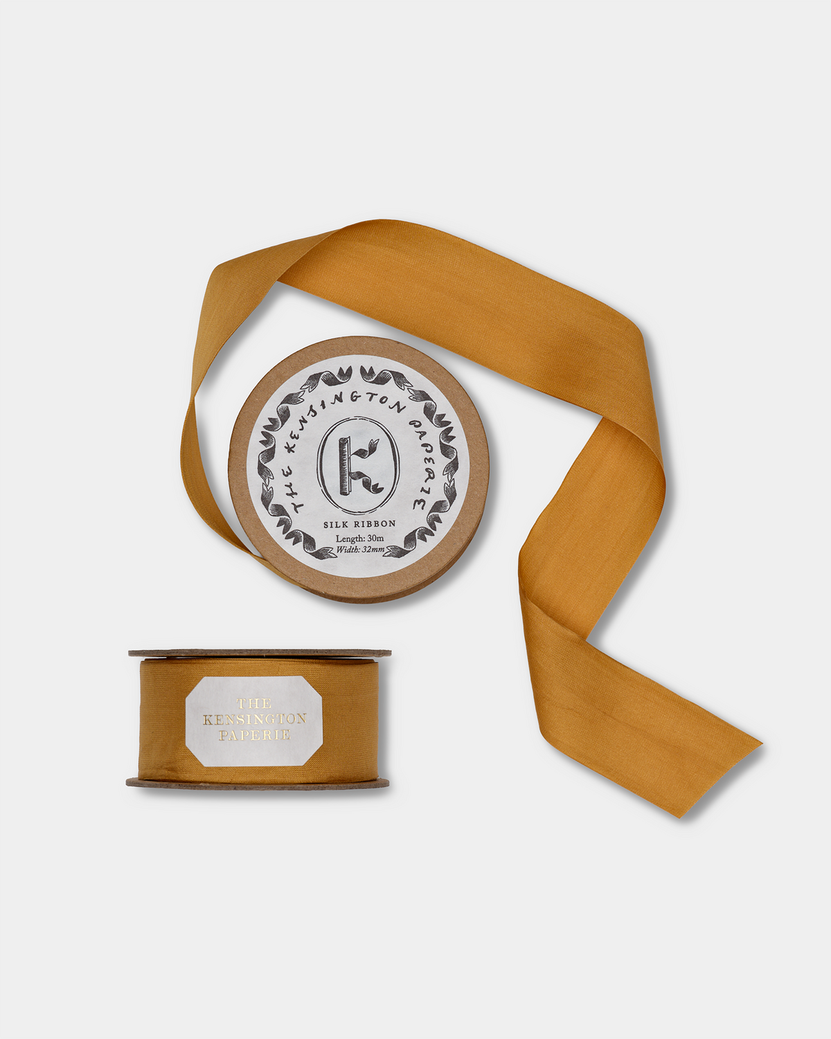 Silk Ribbon: Mustard