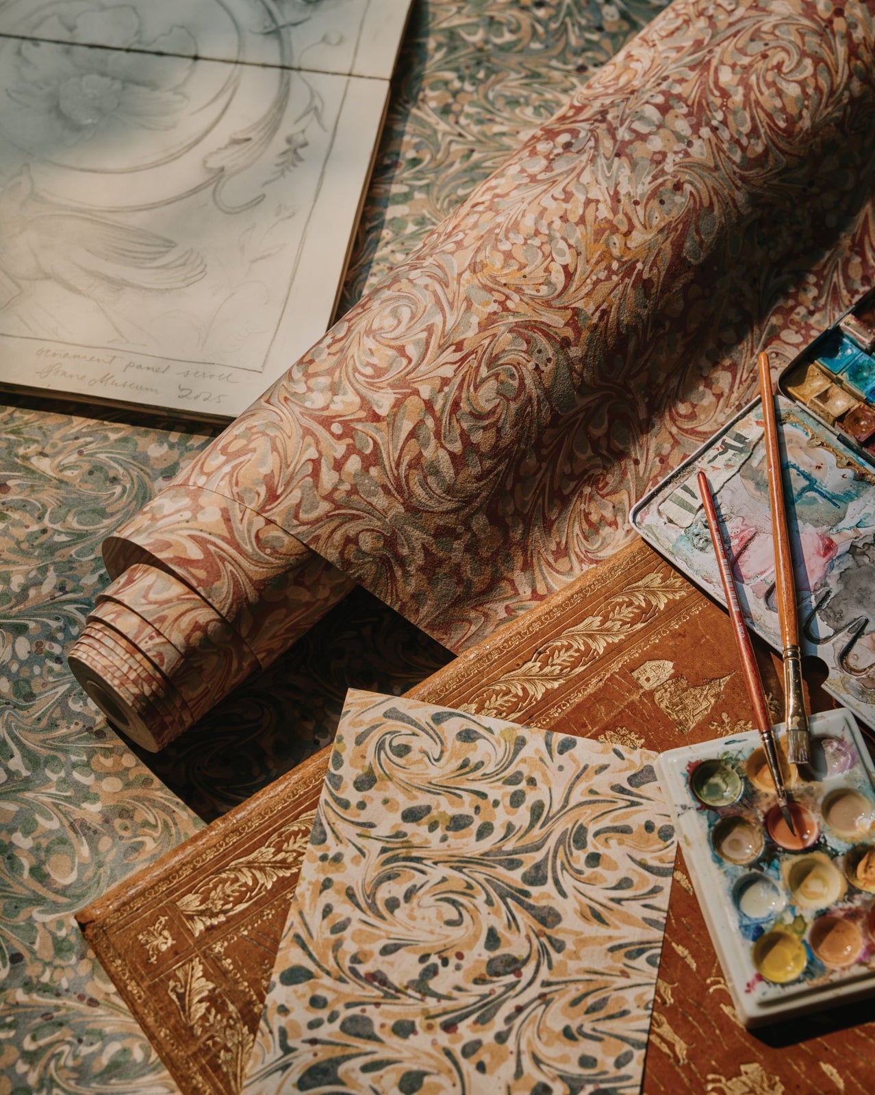 Wallpaper Sample Set: Marble