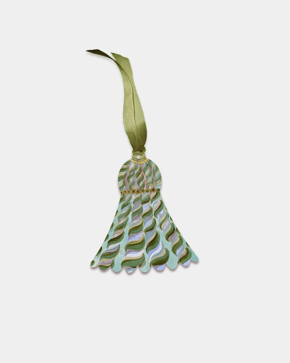 Set of 8 Tassel Gift Tags: Giverny