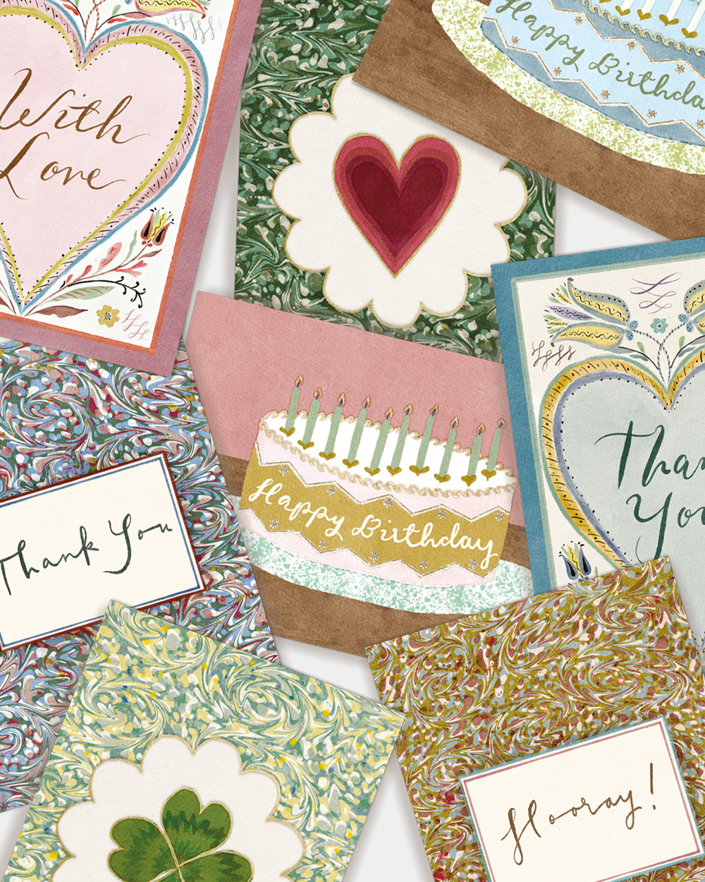 Birthday Card: Pink Cake