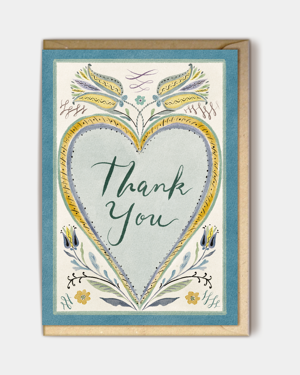 Heart's Delight Thank You Card
