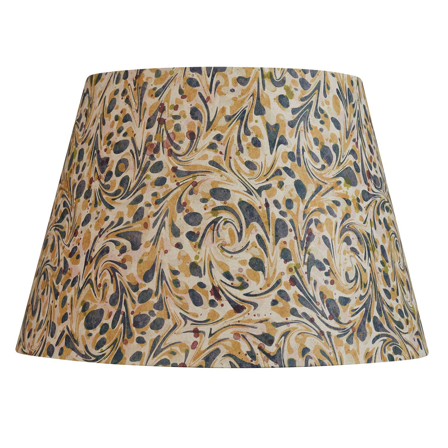 12" Lampshade: Marble Harlequin