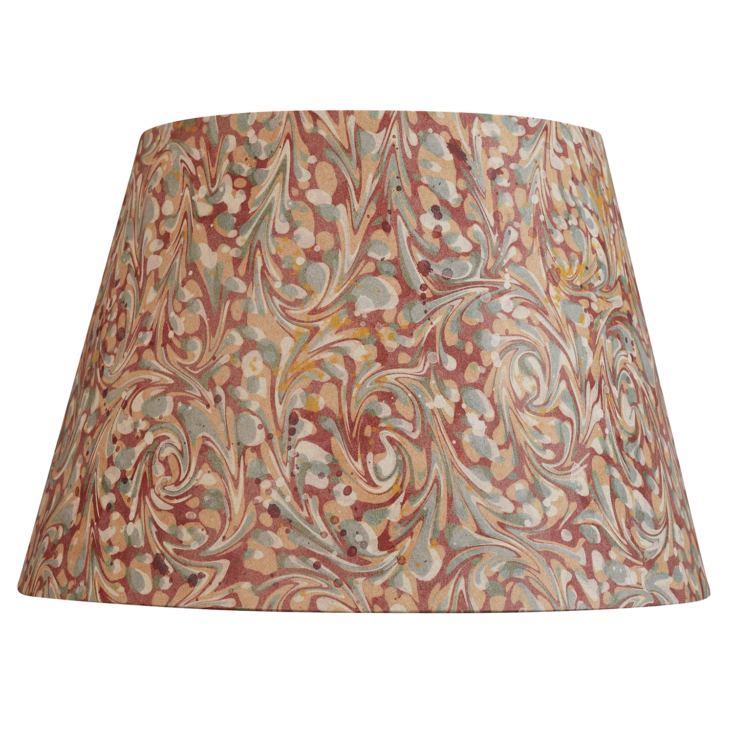 12" Lampshade: Marble Terracotta