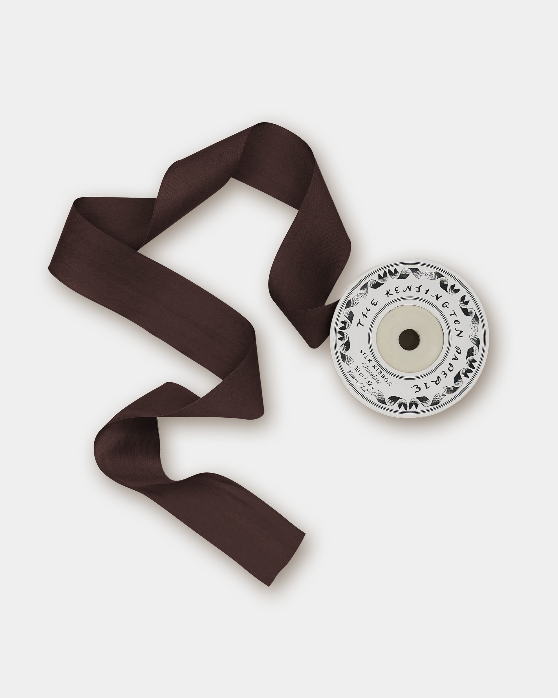 Silk Ribbon: Chocolate