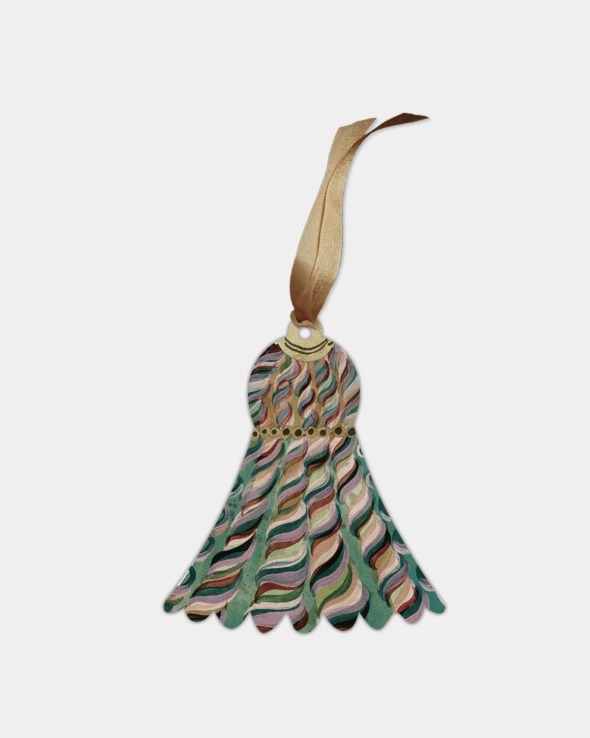 Set of 8 Tassel Gift Tags: Jewel