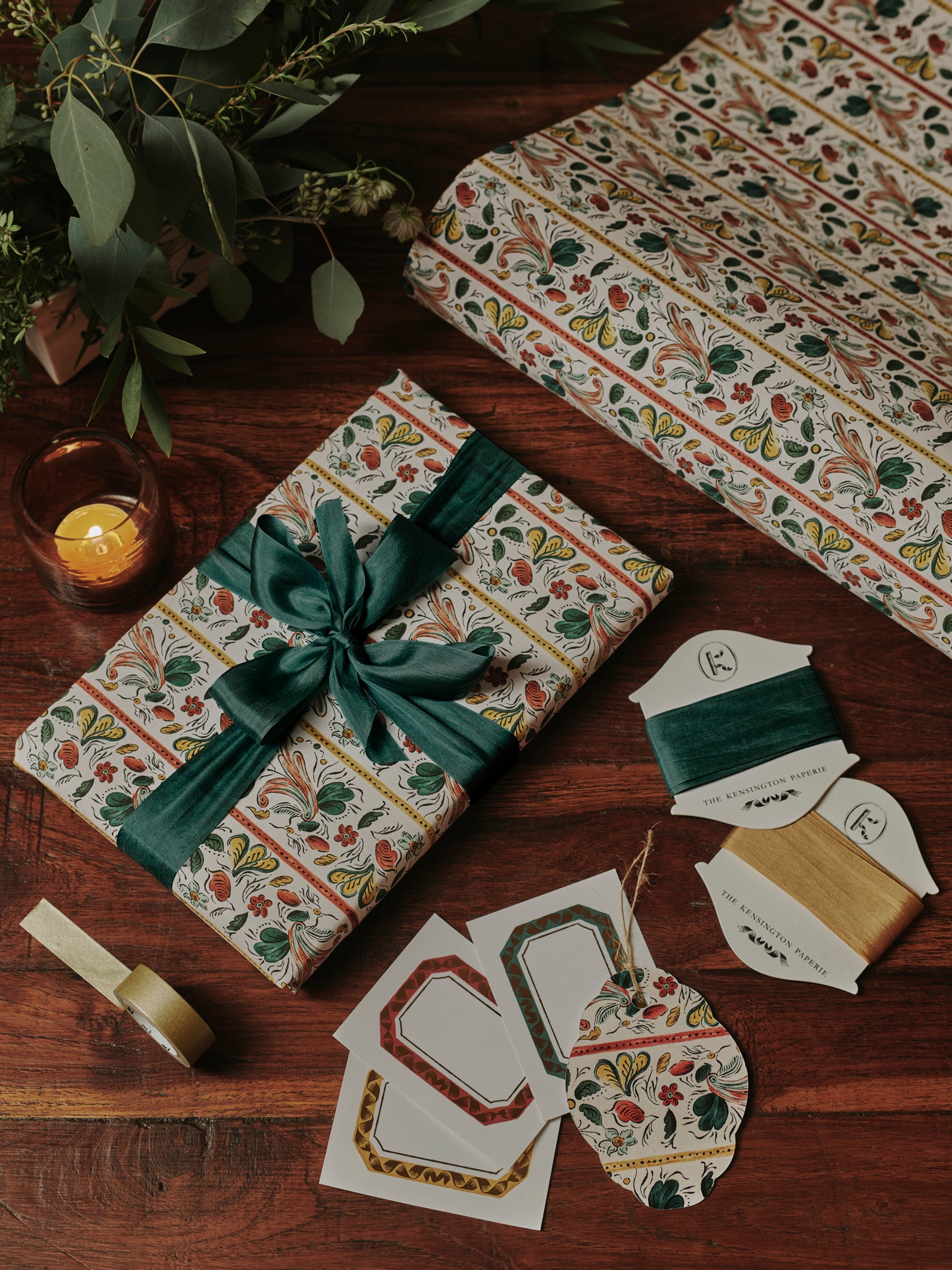Christmas Wrapping Kit - Kitcombe Stripe