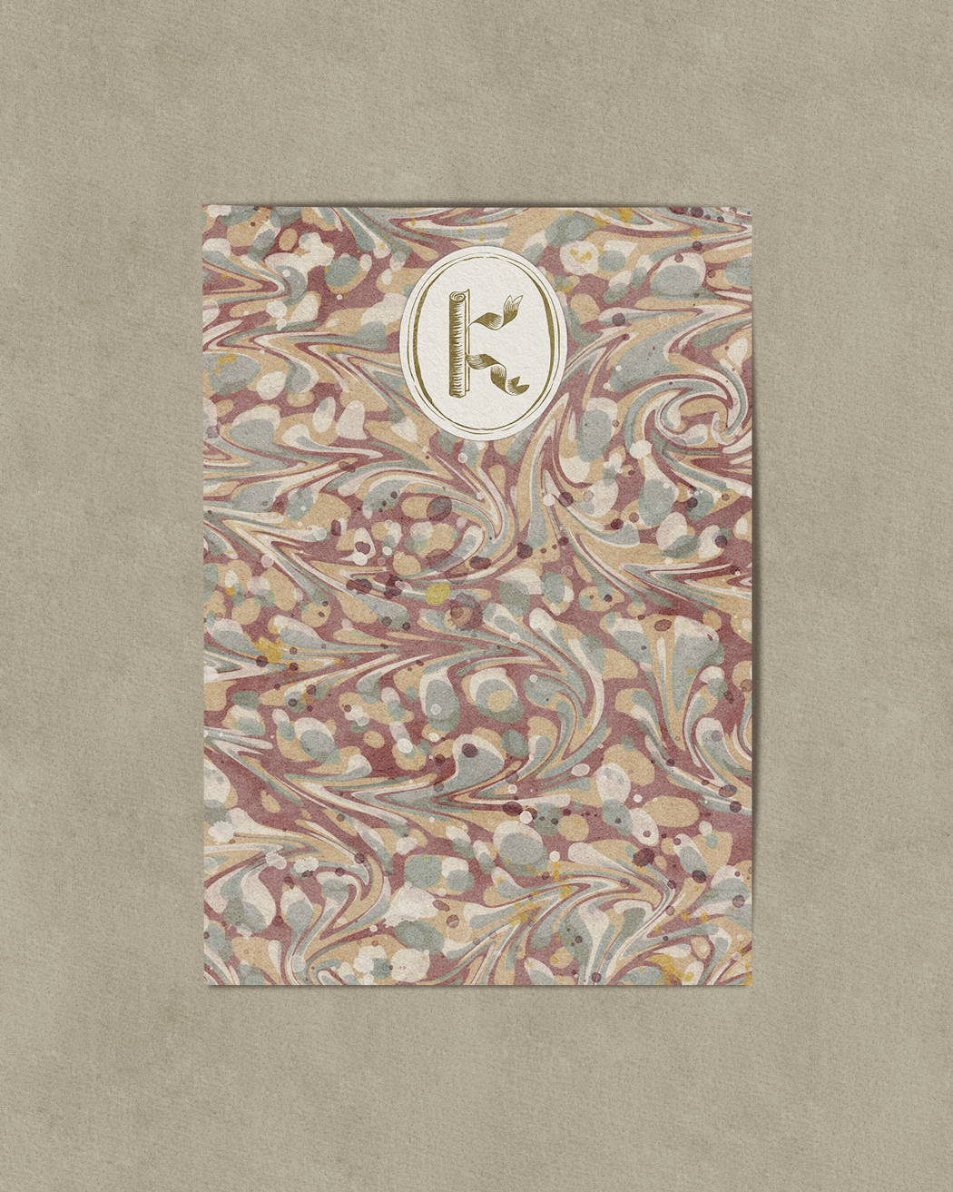 Wallpaper: Marble Terracotta