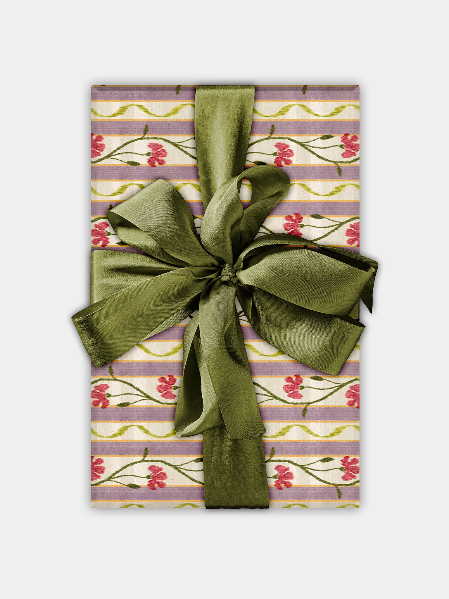 Wrapping Paper Roll: Ikat, Rose