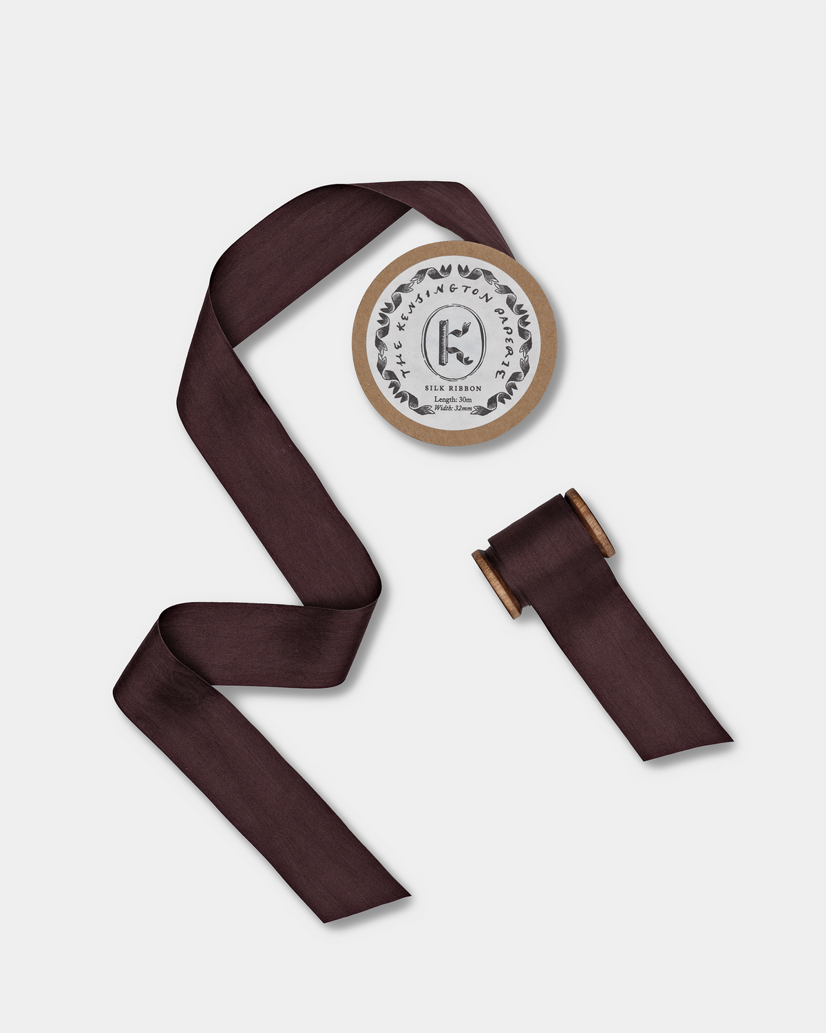 Silk Ribbon: Chocolate