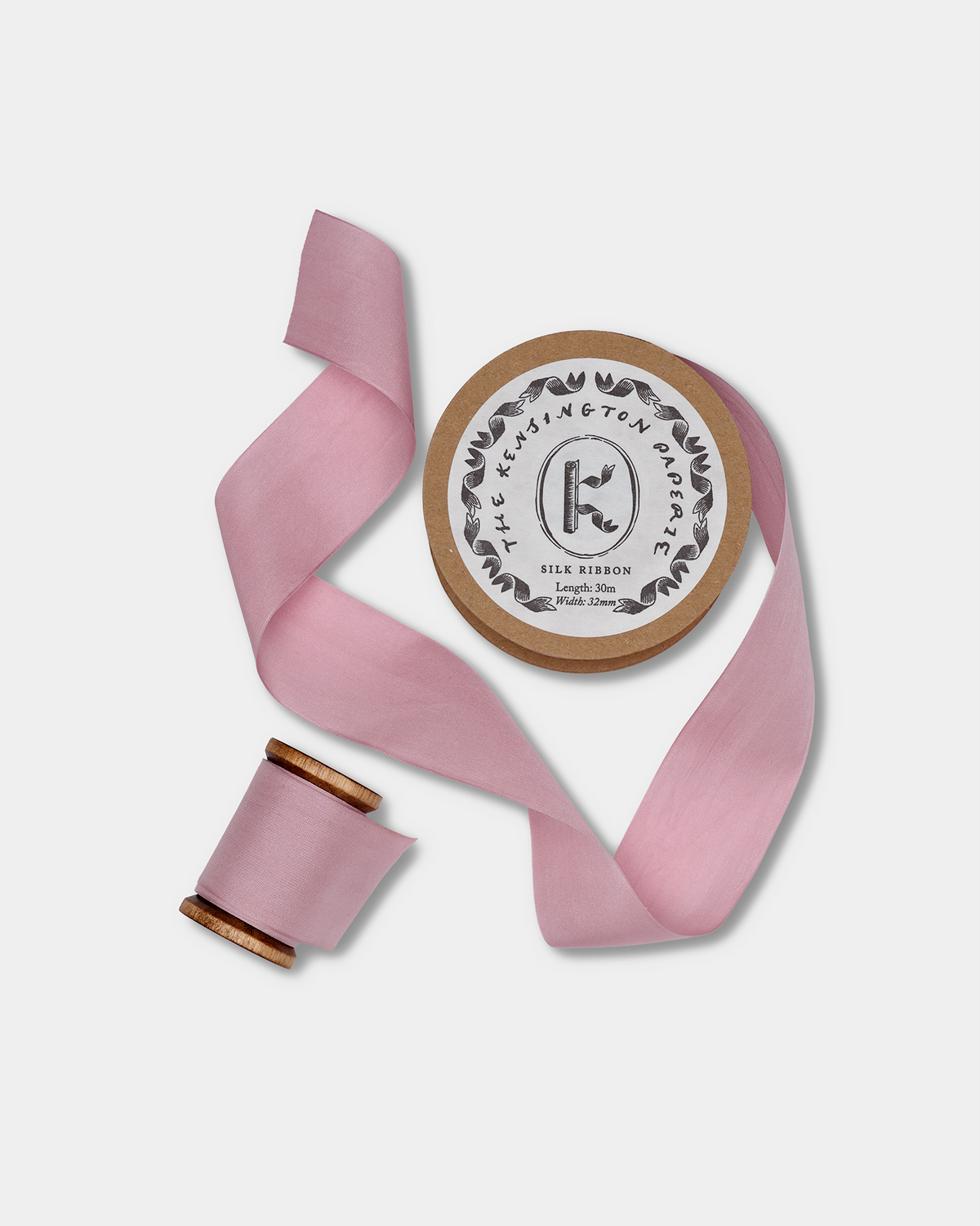 Silk Ribbon: Dusty Rose