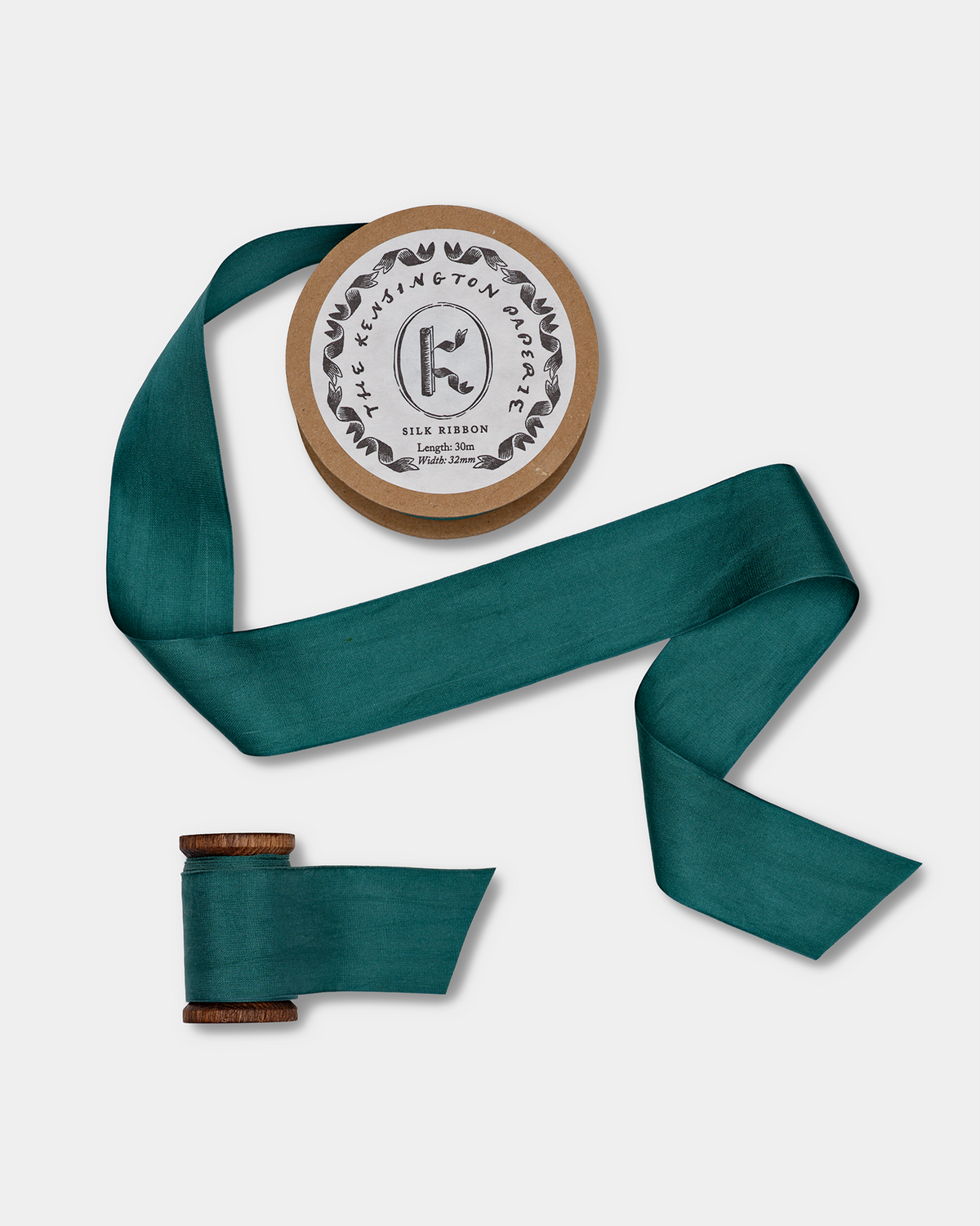 Silk Ribbon: Emerald