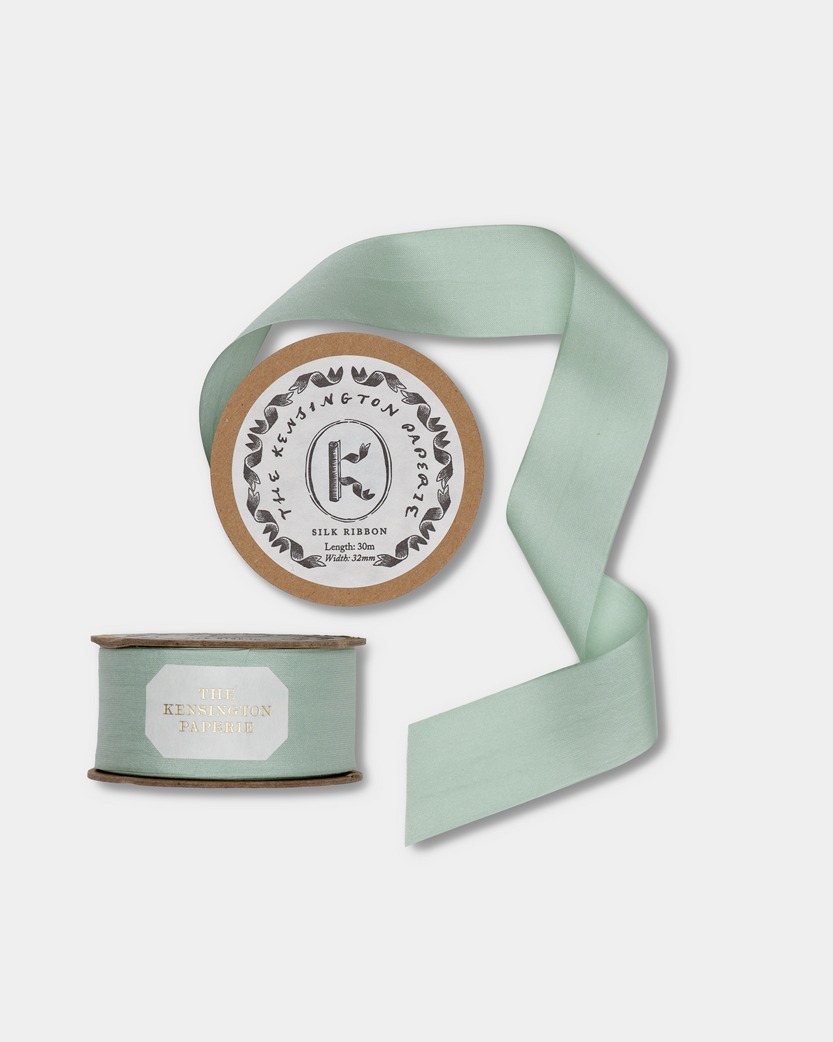 Silk Ribbon: Celadon