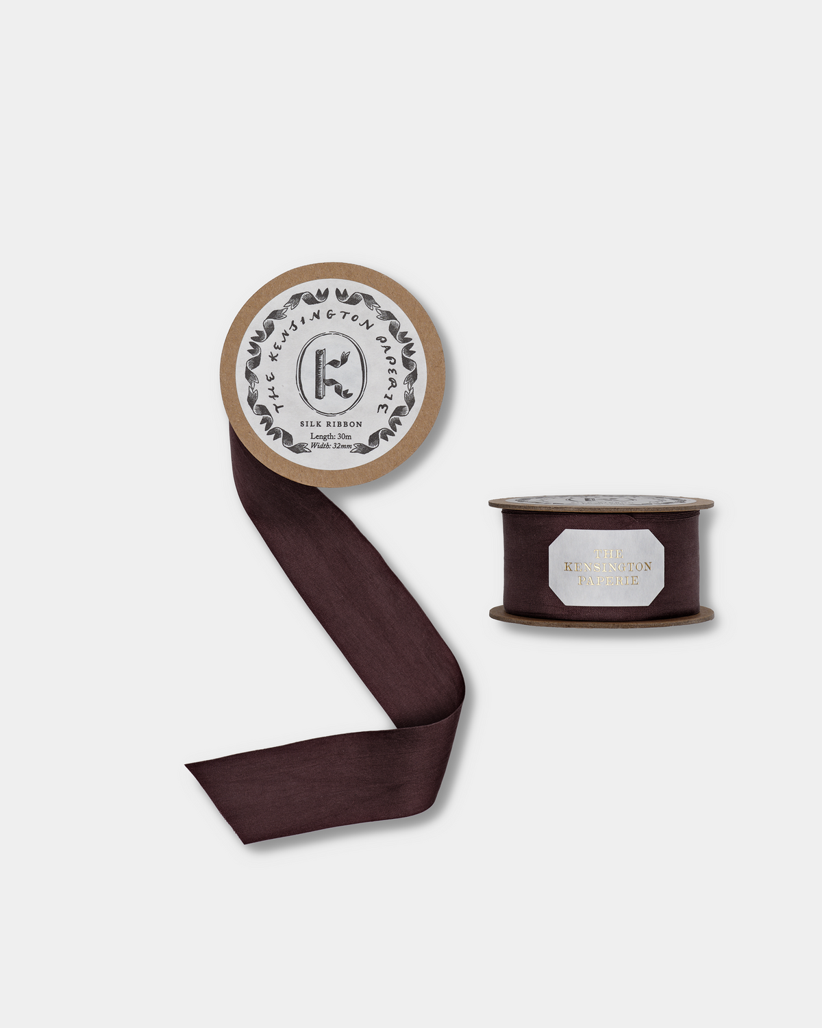 Silk Ribbon: Chocolate