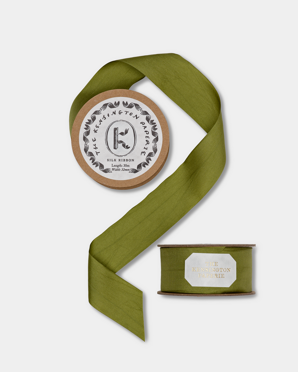 Silk Ribbon: Olive