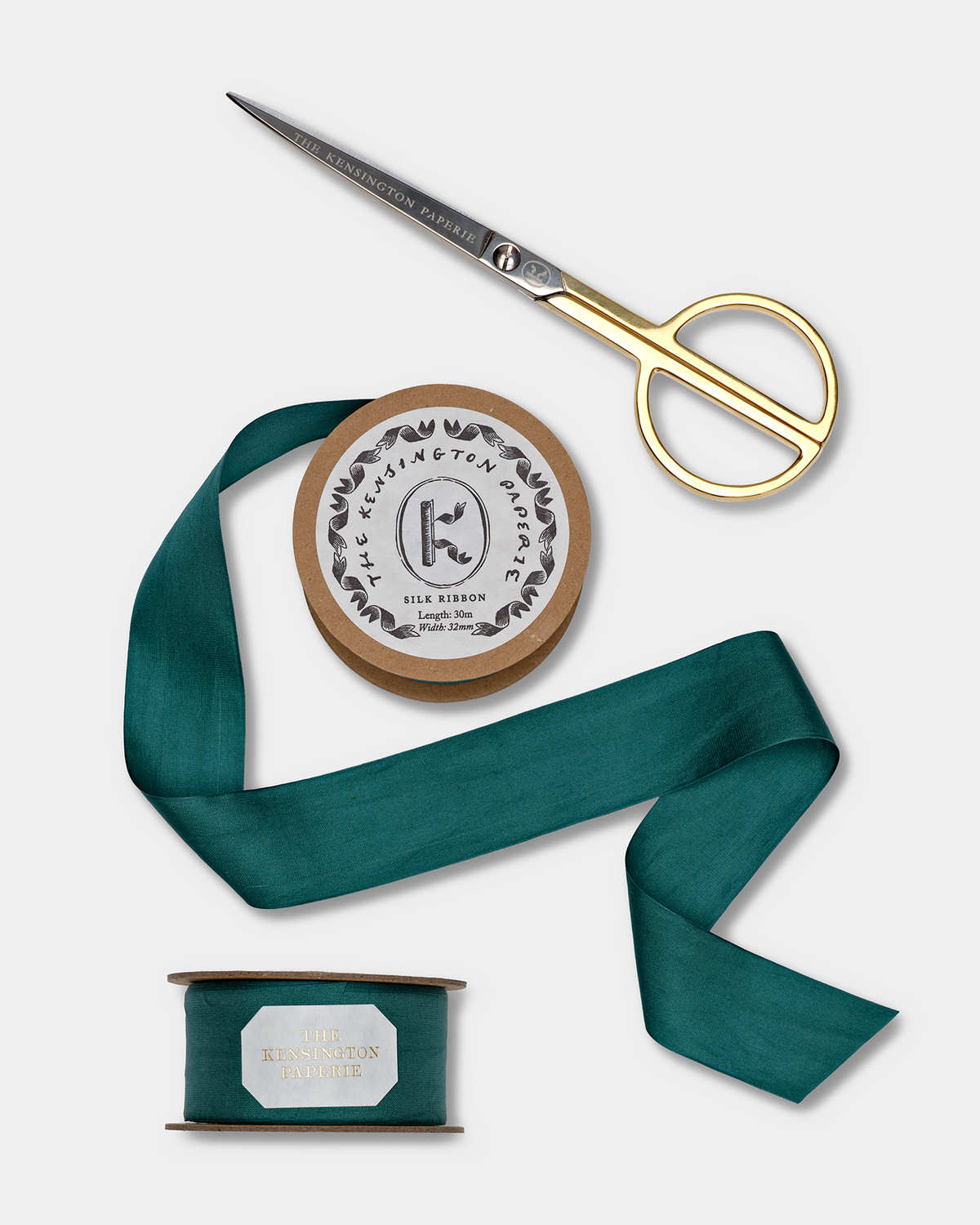 Silk Ribbon: Emerald