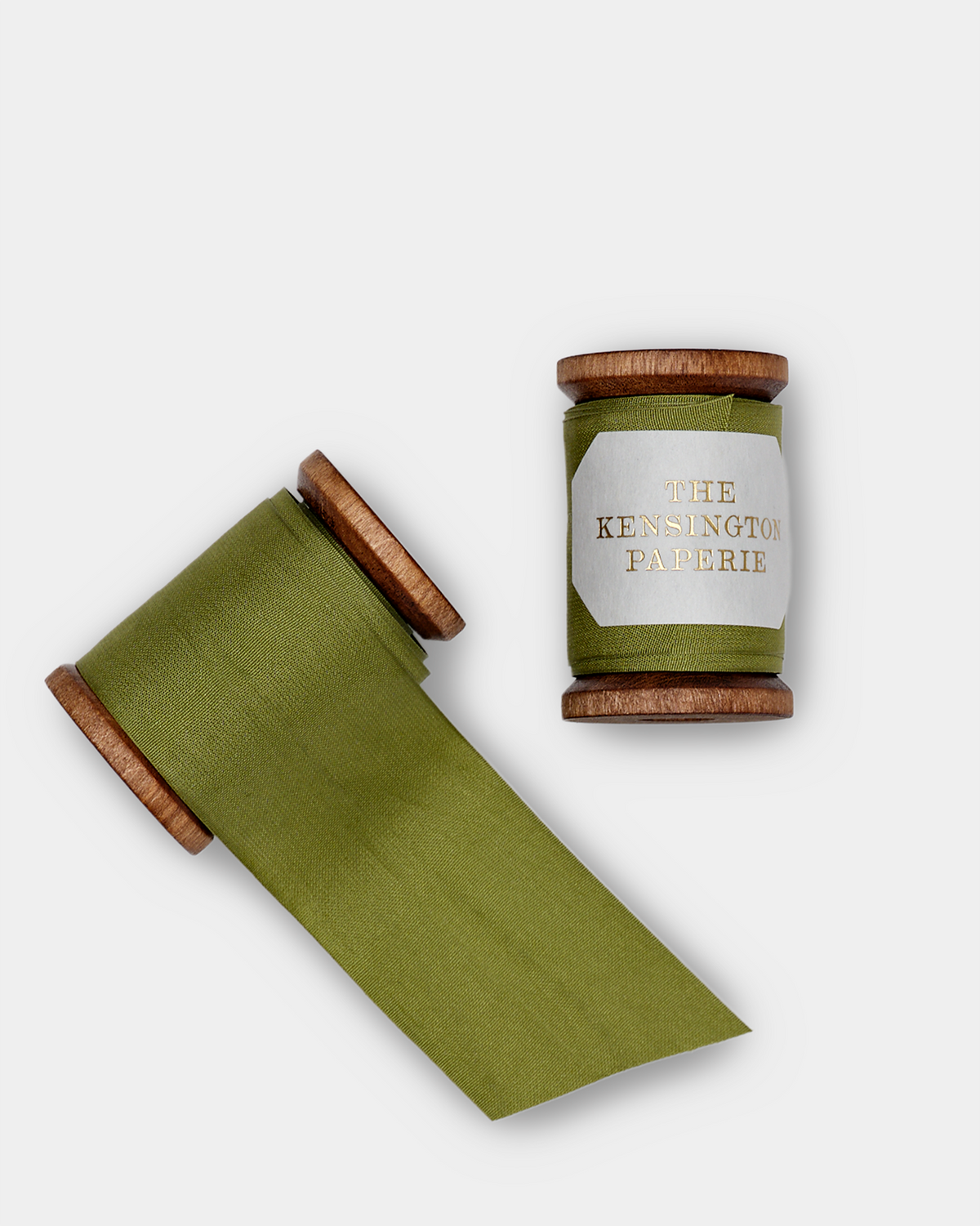 Silk Ribbon: Olive