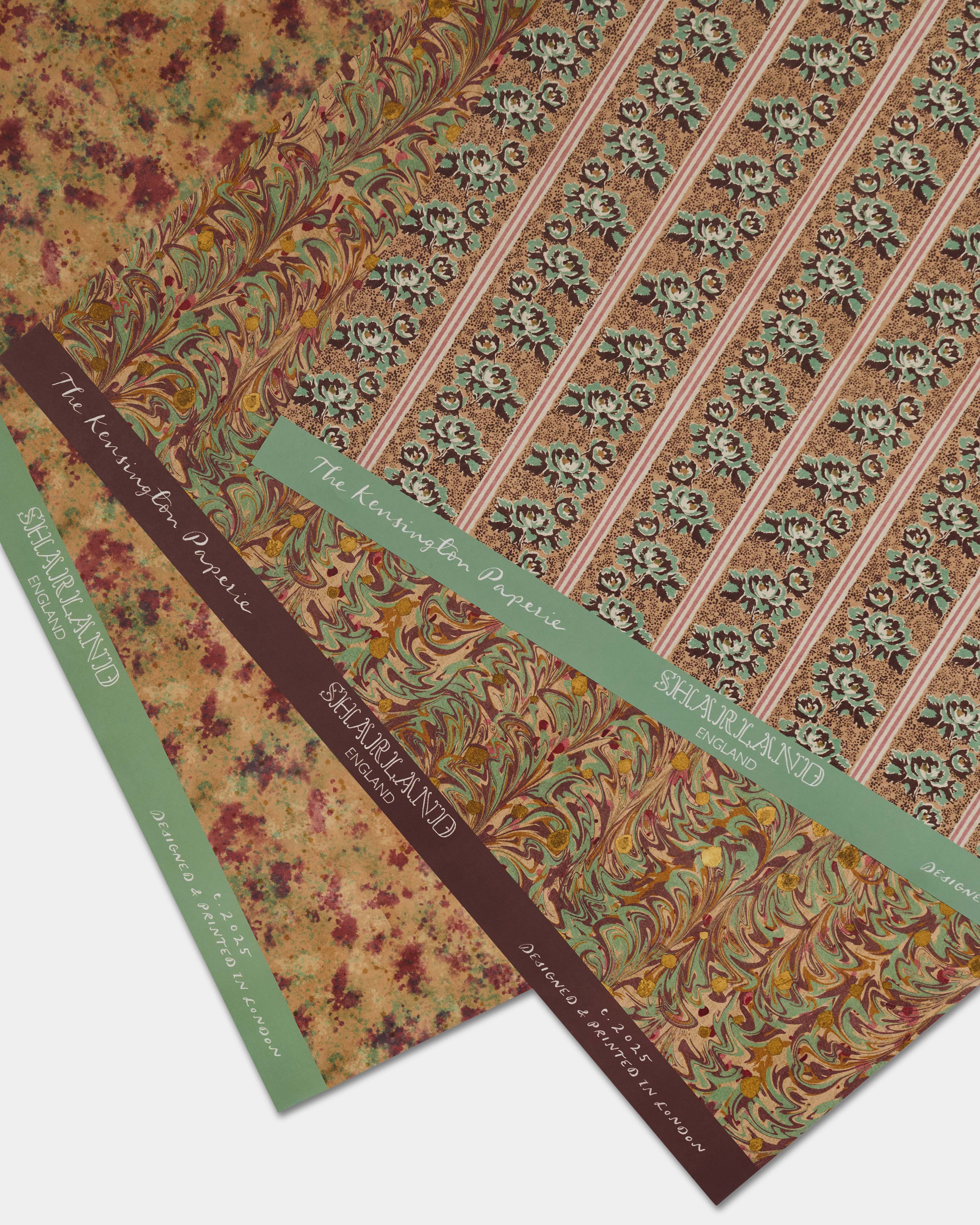 TKP & Sharland England: Wrapping Paper Sheet Set
