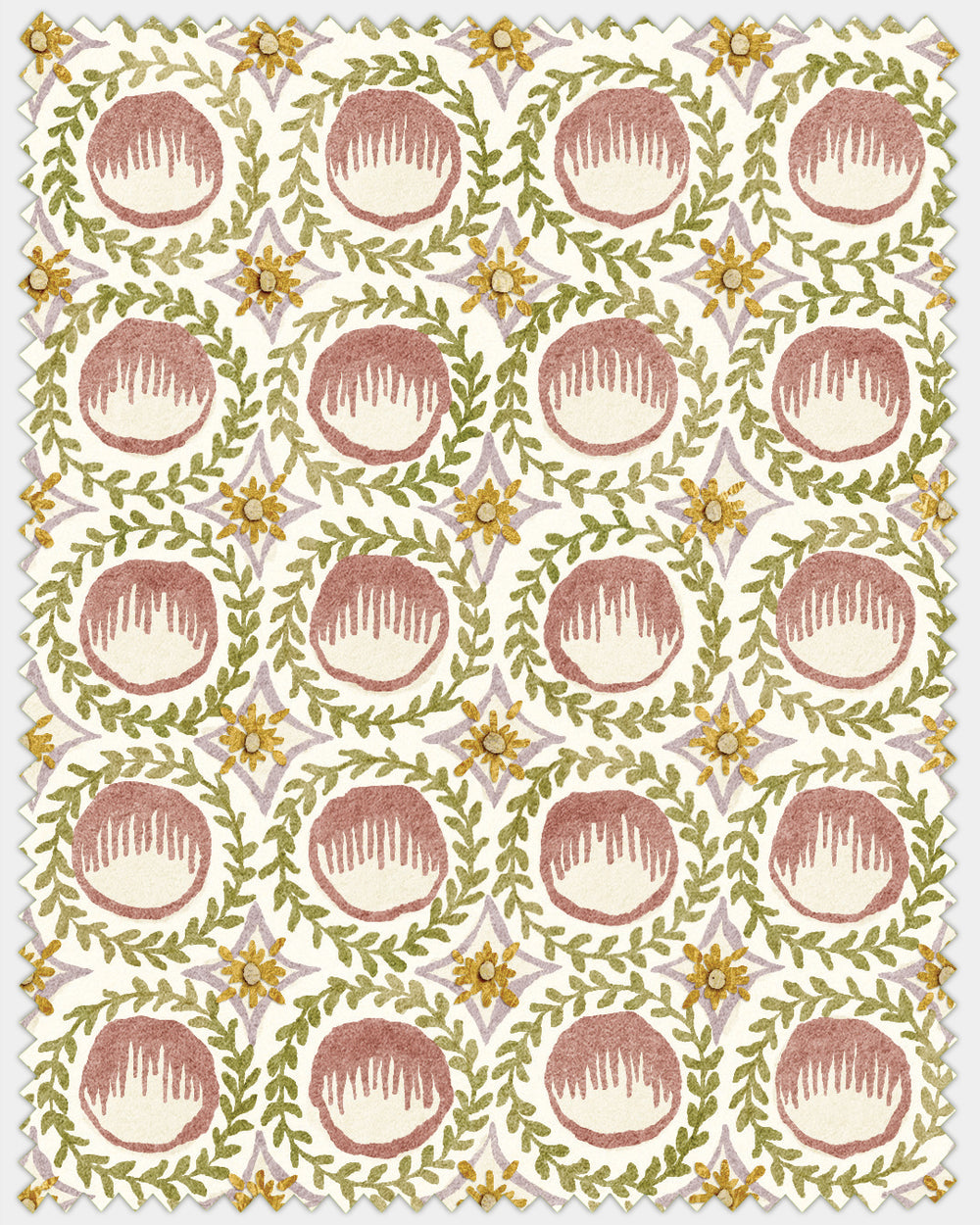 The Kensington Paperie Wallpaper in Pudding Elderberry