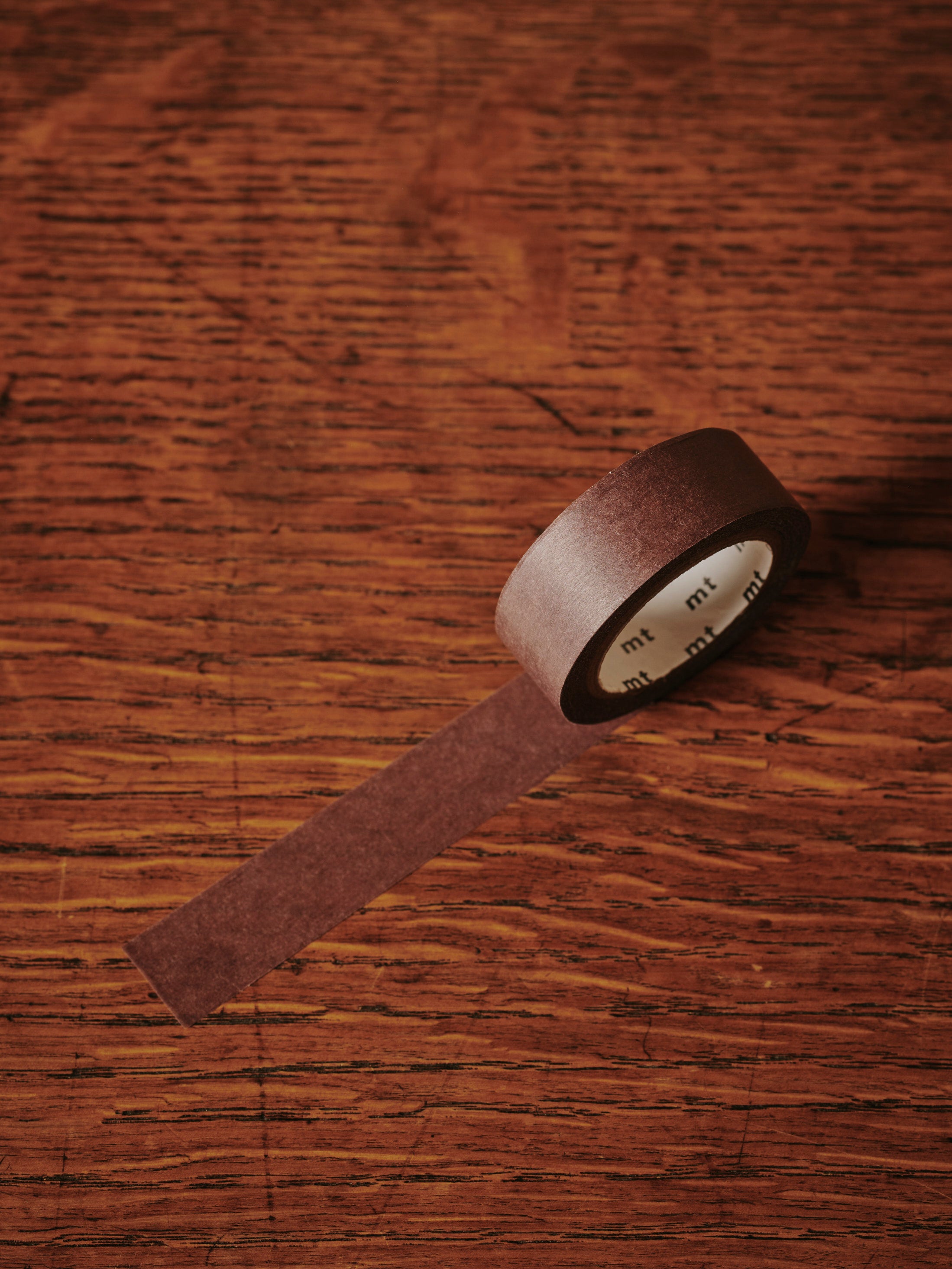 MT Cocoa Washi Masking Tape Roll - Brown