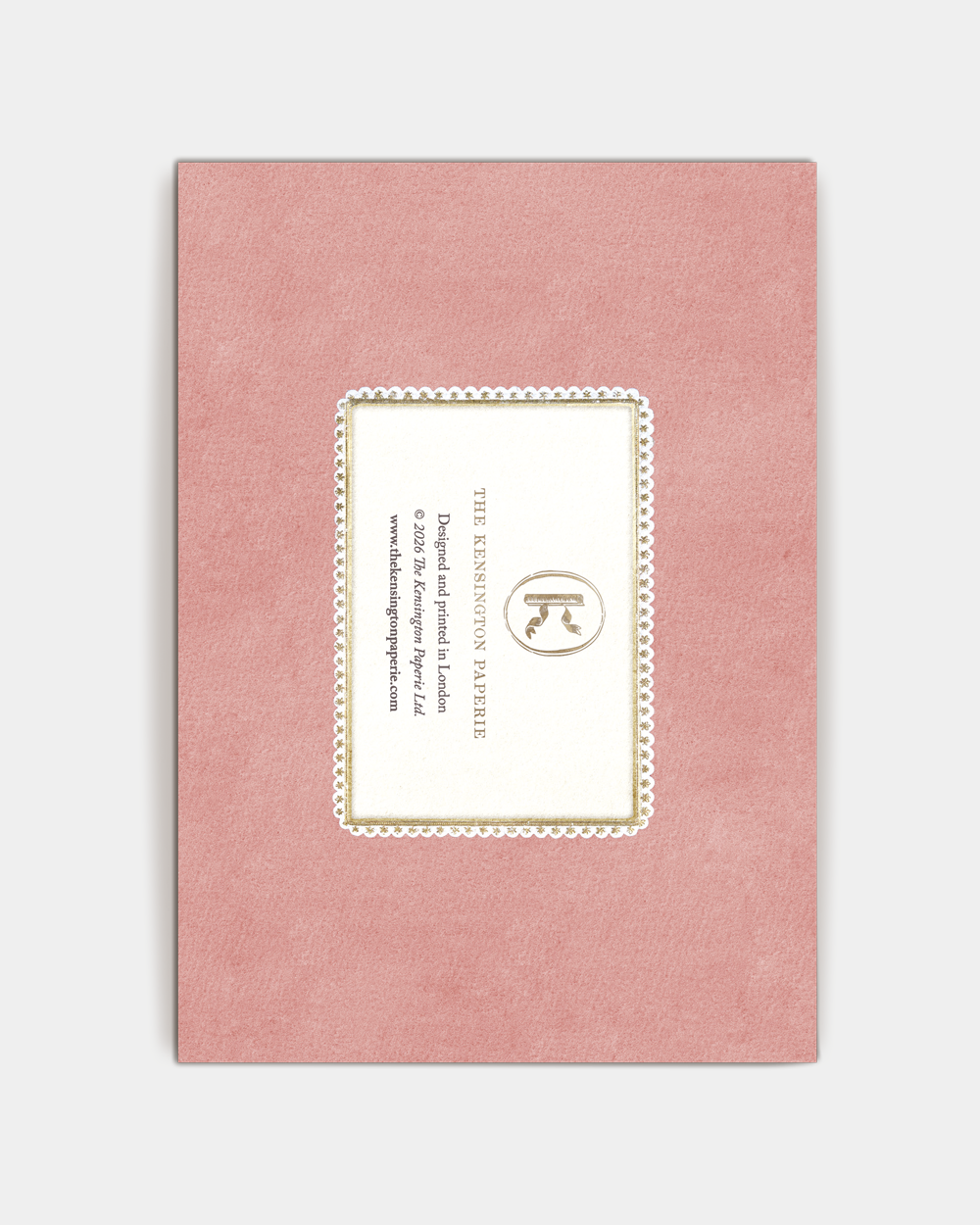 Birthday Card: Pink Cake
