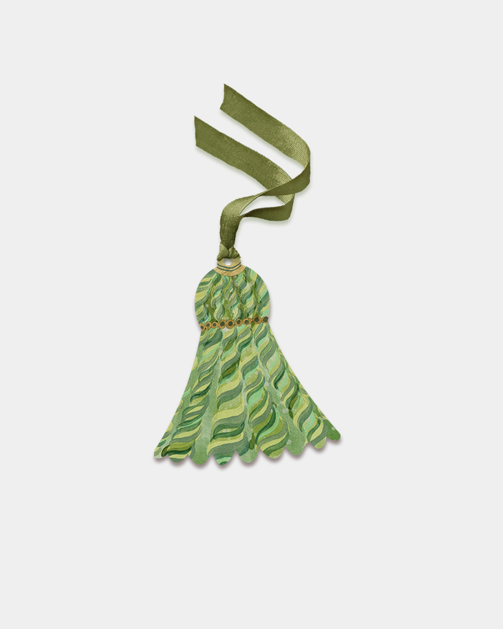Set of 8 Tassel Gift Tags: Giverny