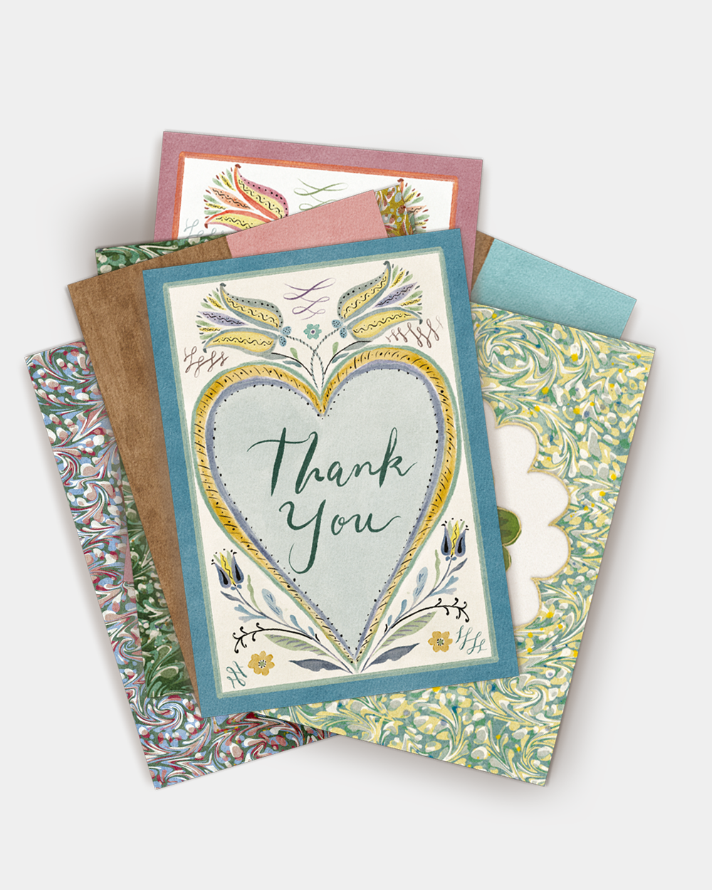 Heart's Delight Thank You Card