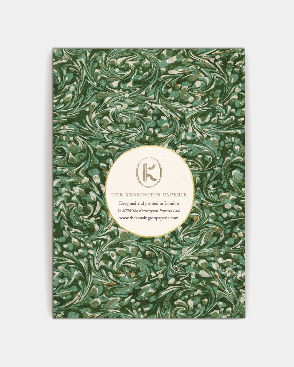 Marble Greetings Card: Heart