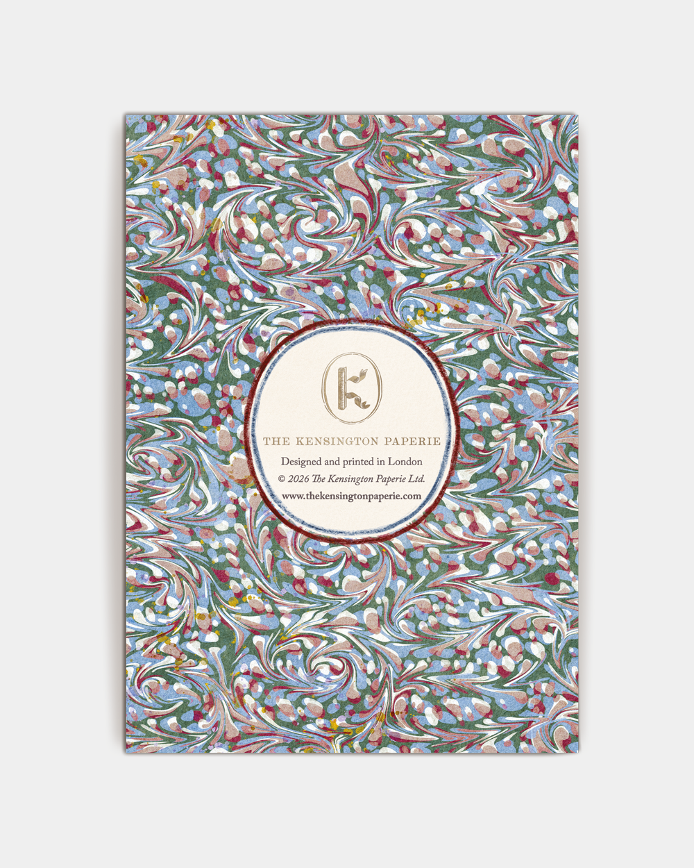 Marble Greetings Card: Thank You