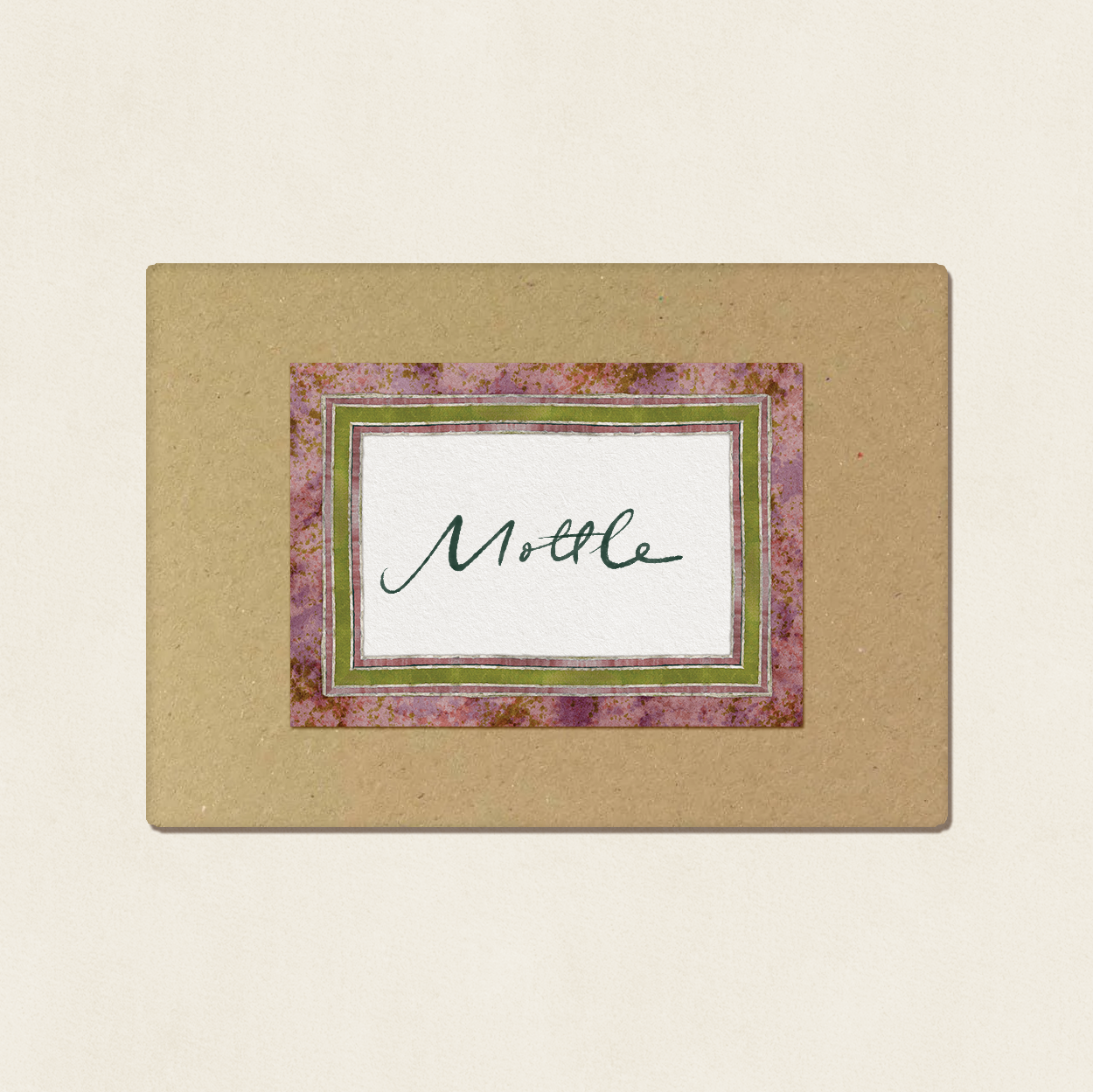 Set of 12 Stickers: Mottle