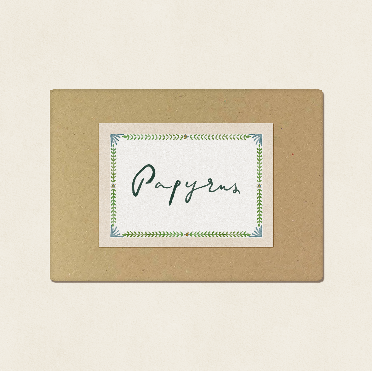 Set of 12 Stickers: Papyrus