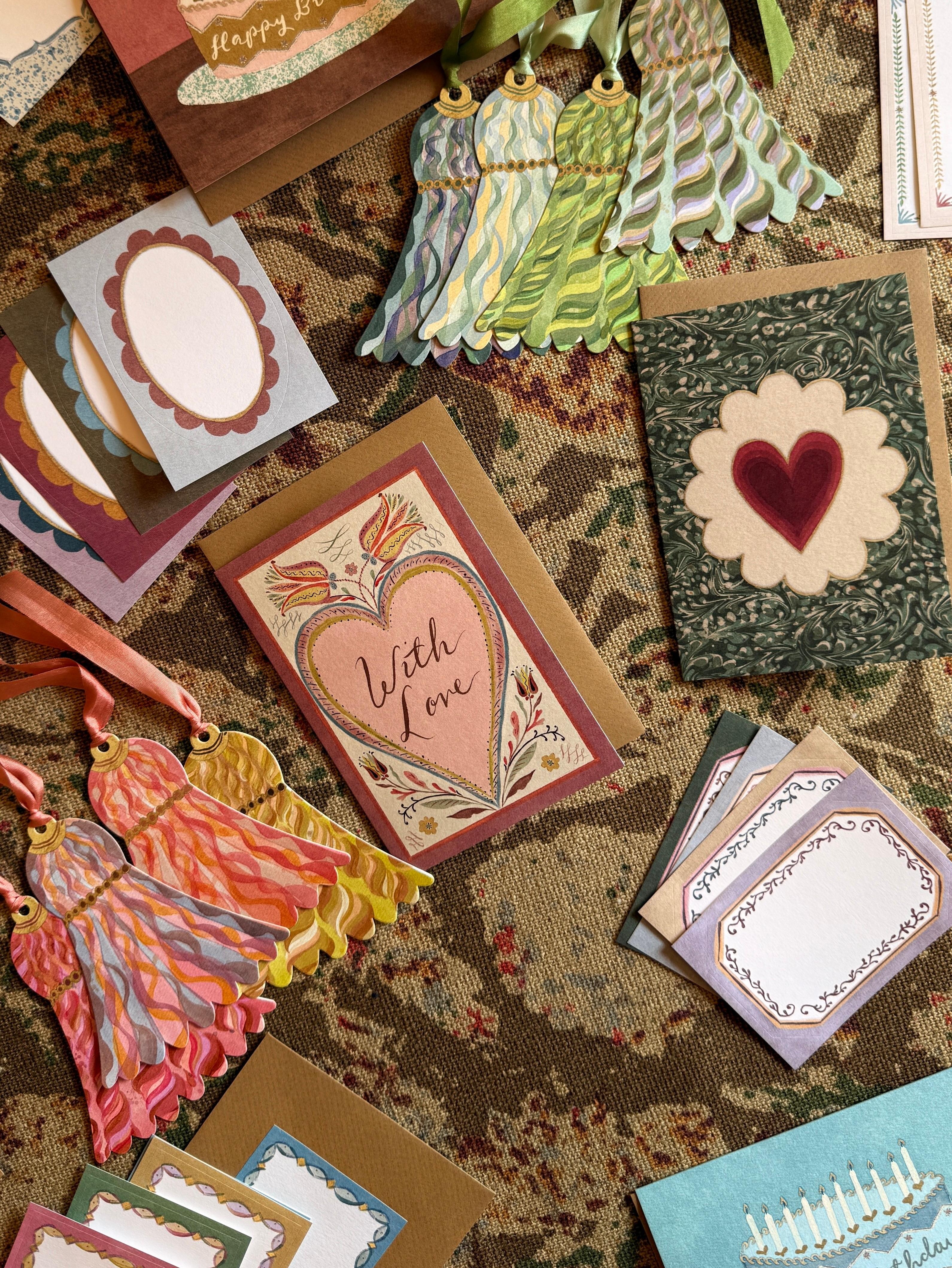 Set of 12 Stickers: Gertrude