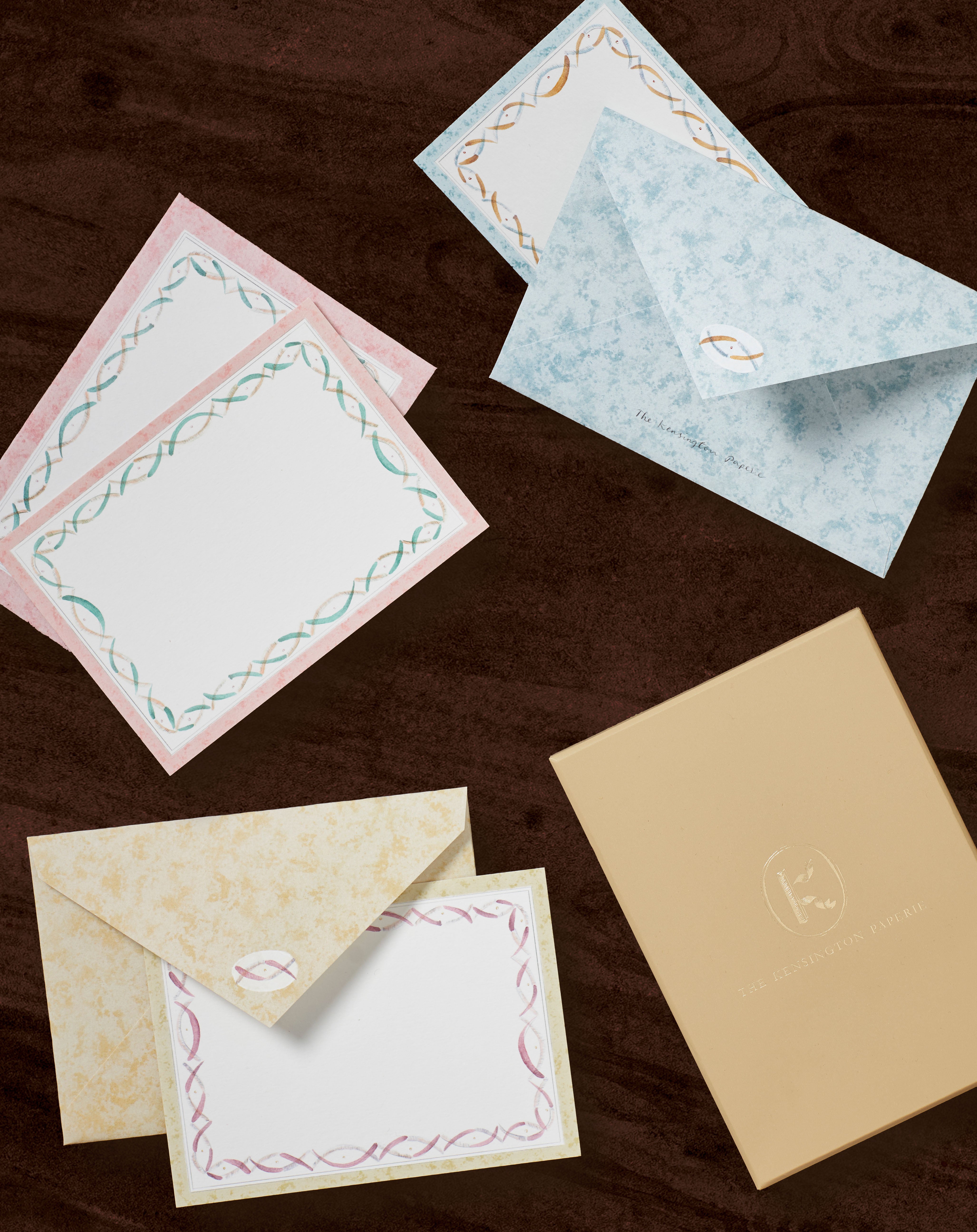 Set of 12 Notecards & Envelopes: Colwyn
