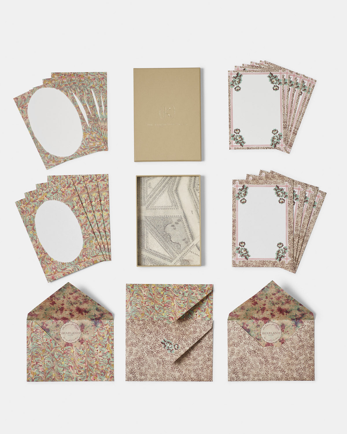 TKP & Sharland England: Notecard & Envelope Set